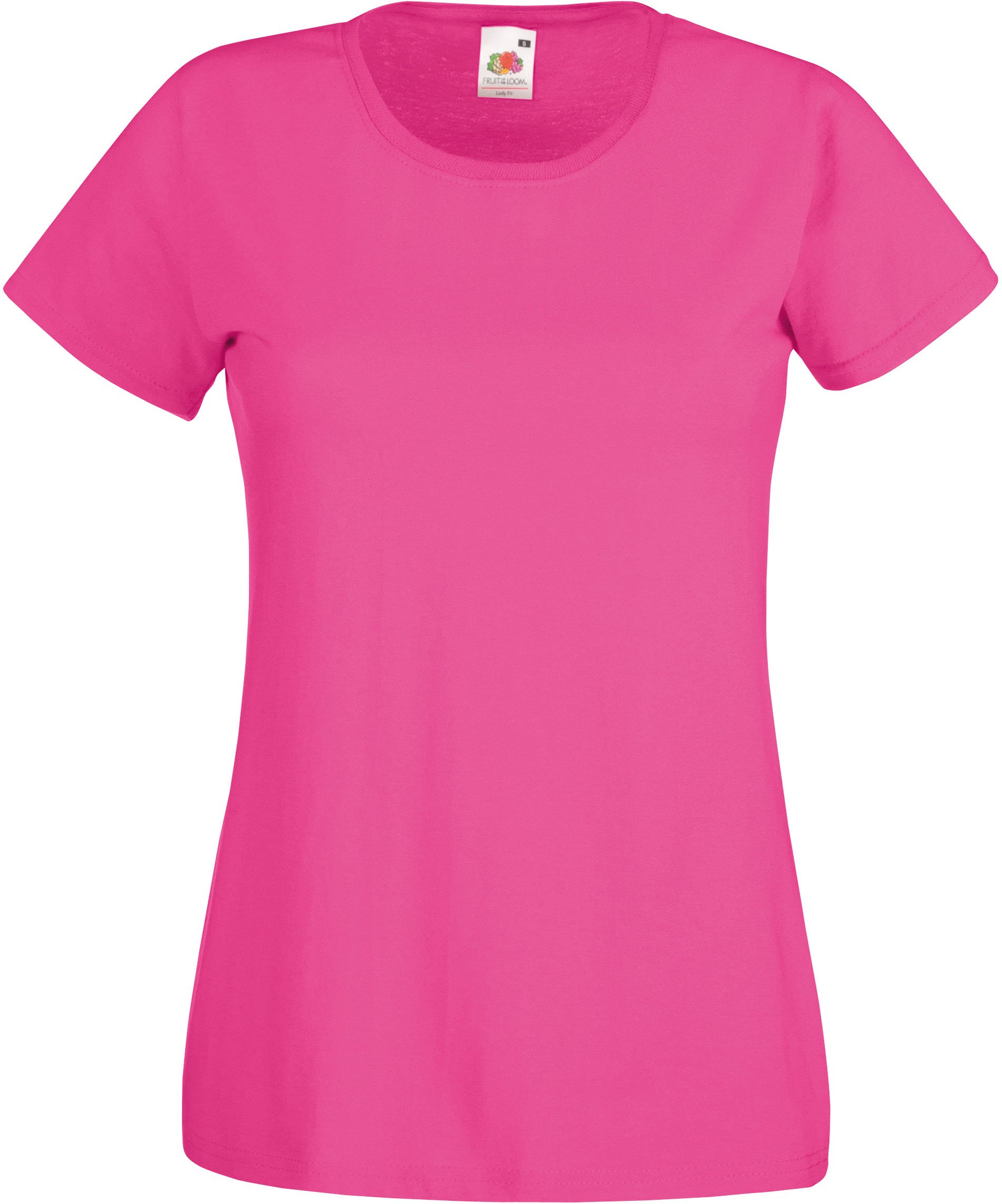 Fruit of the Loom women's value weight t-shirt, lady-fit - - Medium