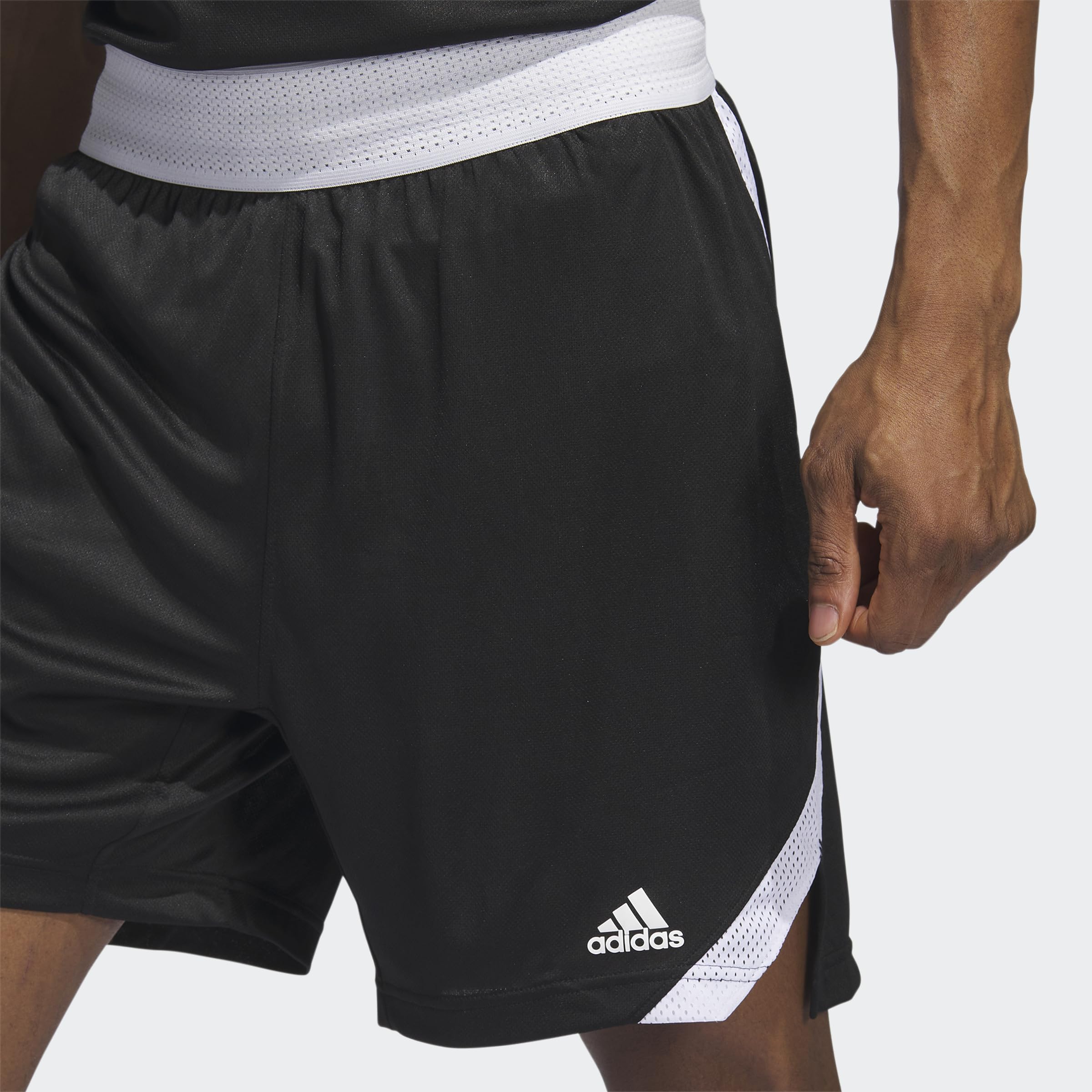 adidas Mężczyźni Icon Squad Shorts, Black/White, S