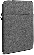 moex Custodia tablet per Samsung Galaxy Tab S11 Ultra con cerniera e scomparto per accessori, nylon tessuto morbido imbottito, custodia protettiva minimalista Dash Case, grigio scuro