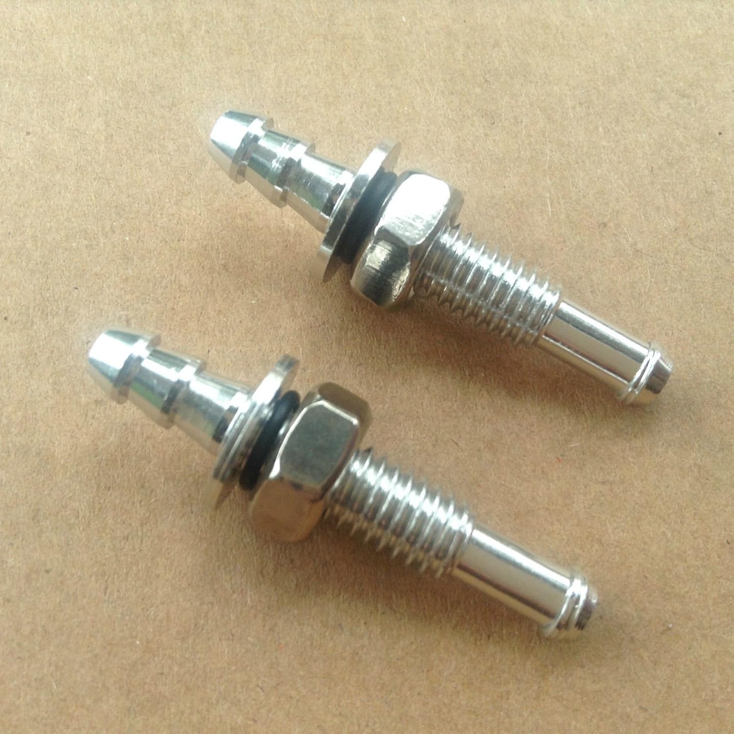 2Pcs Aluminum 6mm Outside Diameter Water Outlet Water Nipple for RC Boat RC#226