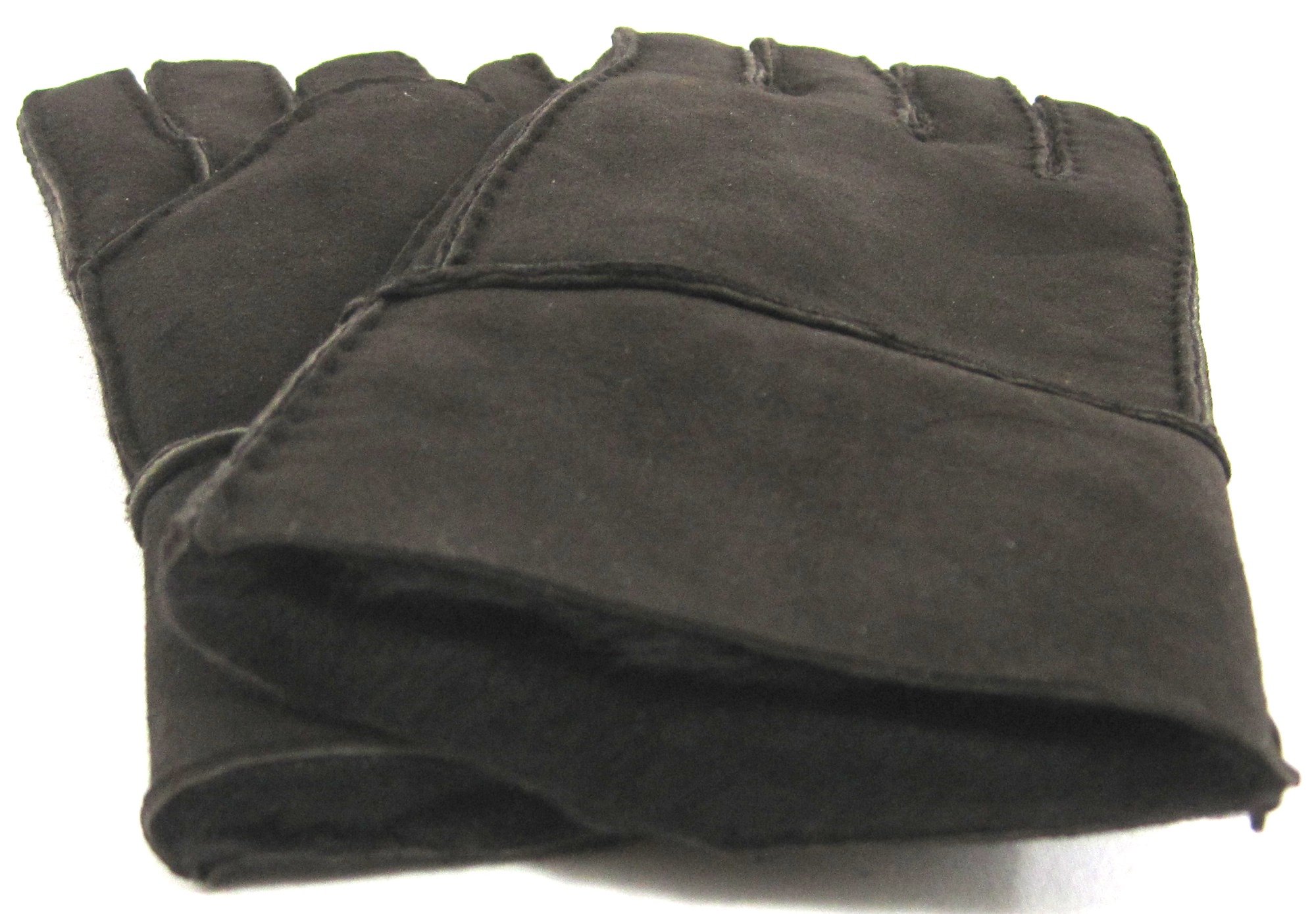 Bushga Ladies Full 100% Sheepskin Glove - Coffee - X-Large (8