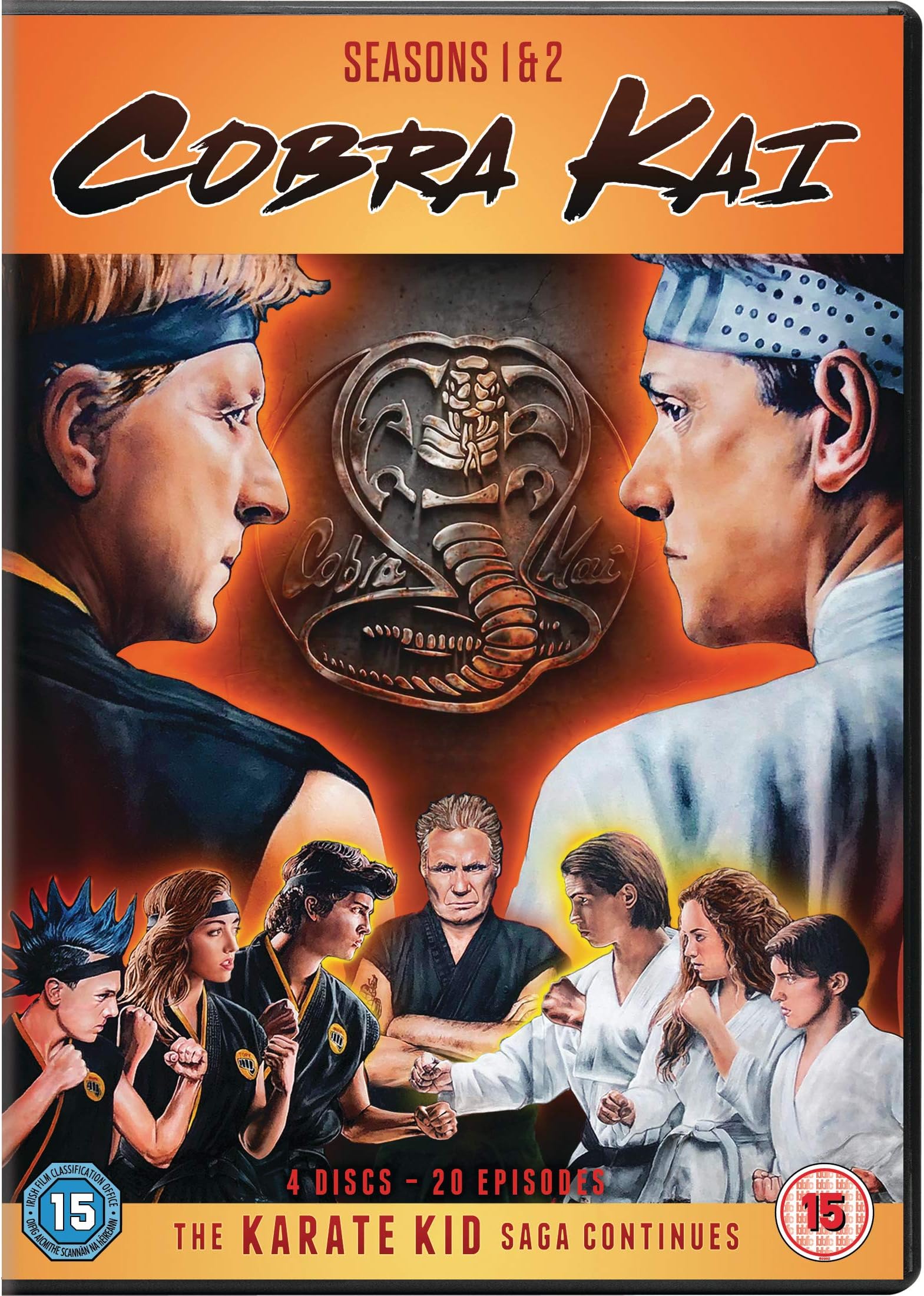 Cobra Kai - Seasons 01-02 [DVD] [2020]