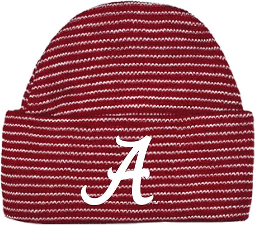 Two Feet Ahead Gorro de bebé a rayas para niños y niñas, gorro de punto suave para bebé