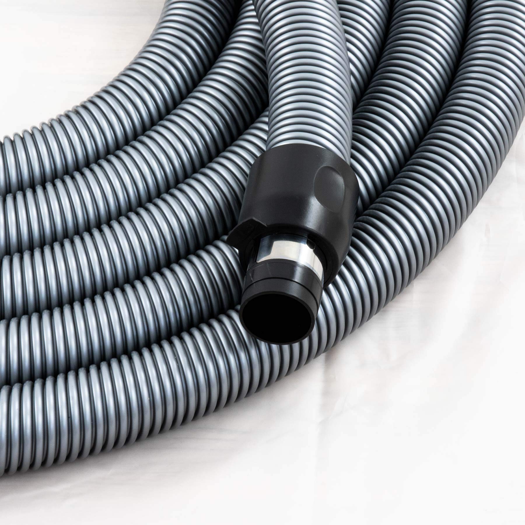 Tuyau d'aspiration pour aspirateur central 9 ML | Marche/Arrêt | Poignée rotative ergonomique | Pour Beam, Cyclovac, Duovac, Drainvac, Electrolux, Husky et autres marques
