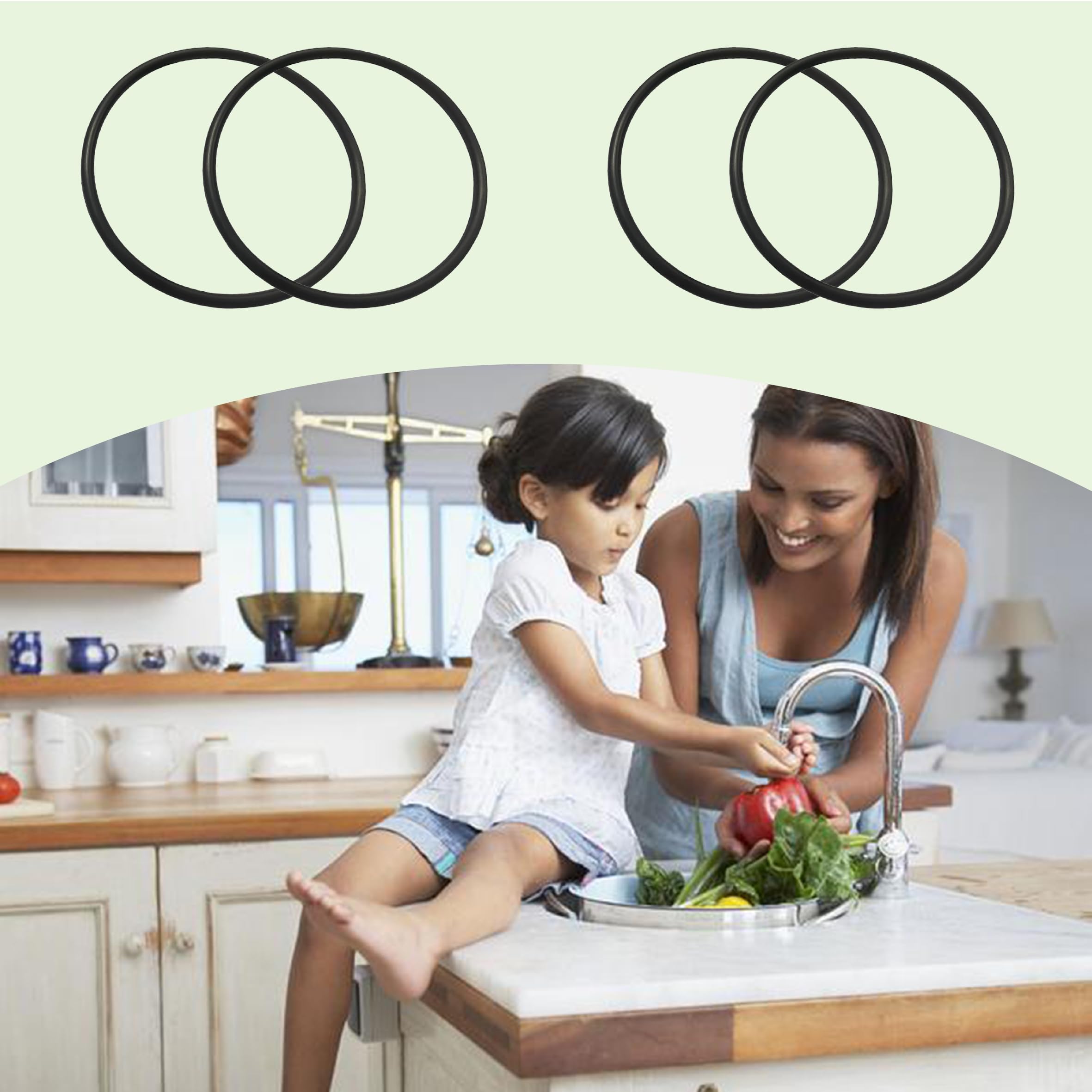 6-Piece RP44648/44648 O-Ring Replacements for Select Delta Linden, Palo and Other Faucet Models Sealed to Eliminate Leakage Problems. Easy to Install