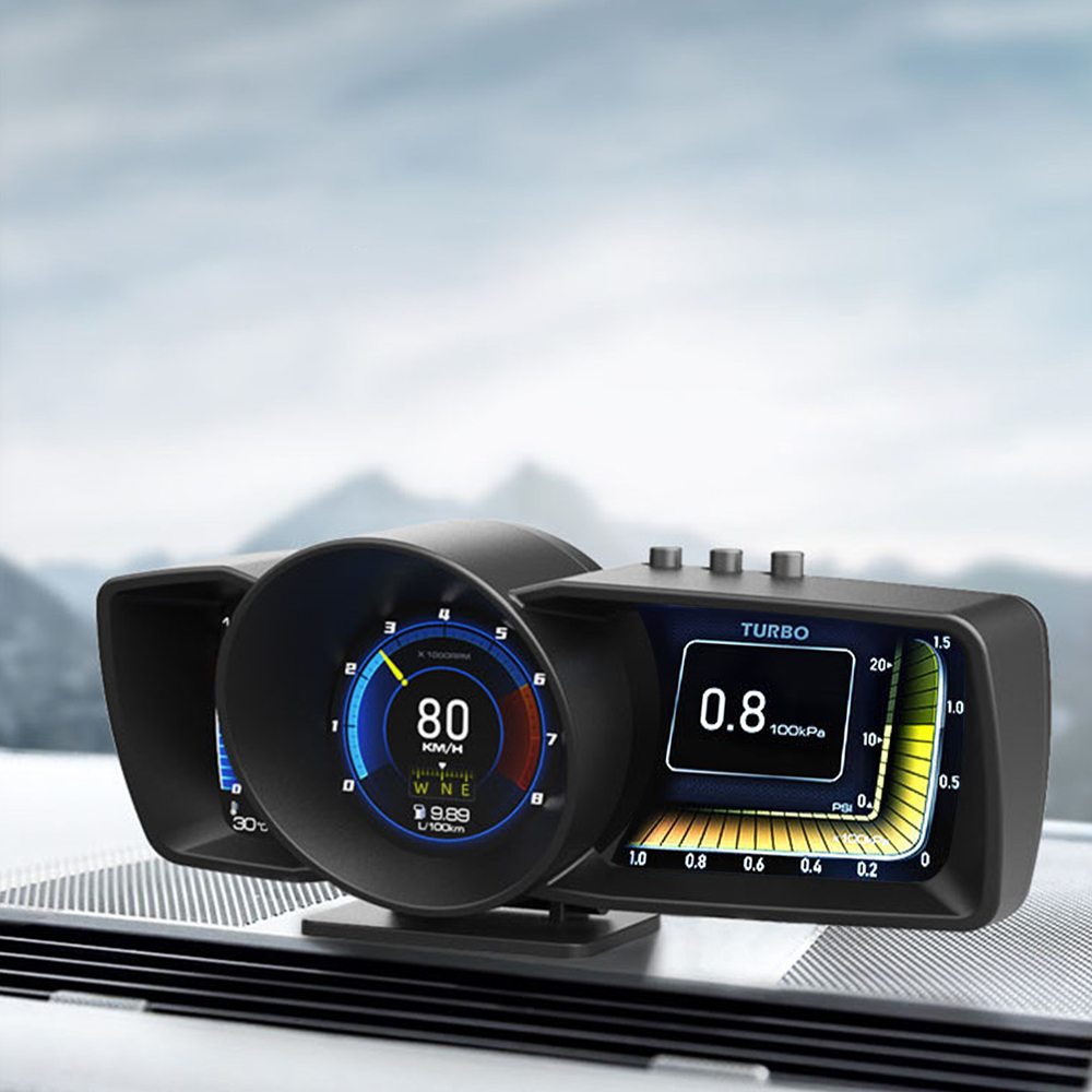 Amazon.co.jp: ヘッドアップディスプレイ スピードメーター OBD2 GPS