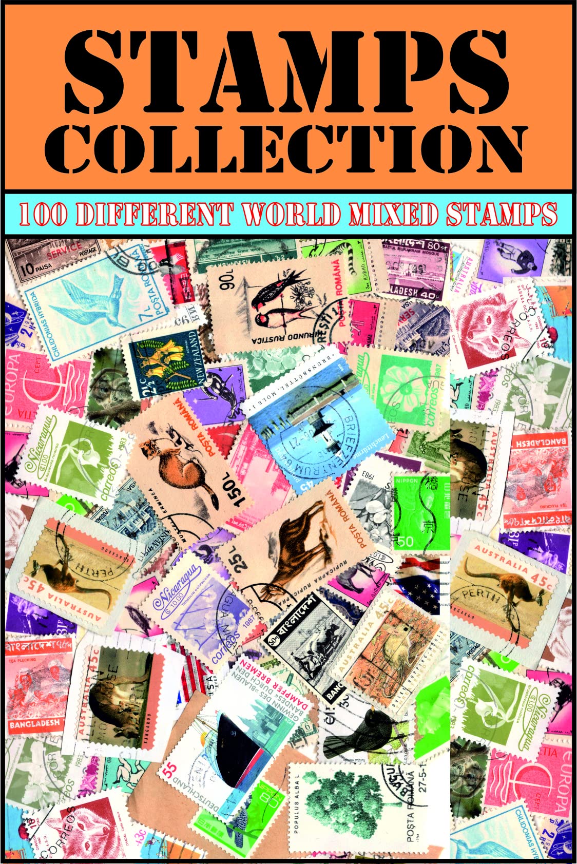 Mahaphilla World Mixed 100 Different Small Stamps Used for Beginners Stamp Collection Multicolor (B0BD92VL8Q) Amazon Price History, Amazon Price Tracker