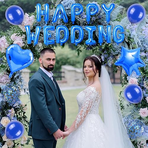 Miniatura 7 de Juego de globos de feliz cumpleaños, globos personalizados de cumpleaños de 16 pulgadas y 2 juegos de globos de letras A-Z, globos de cumpleaños con