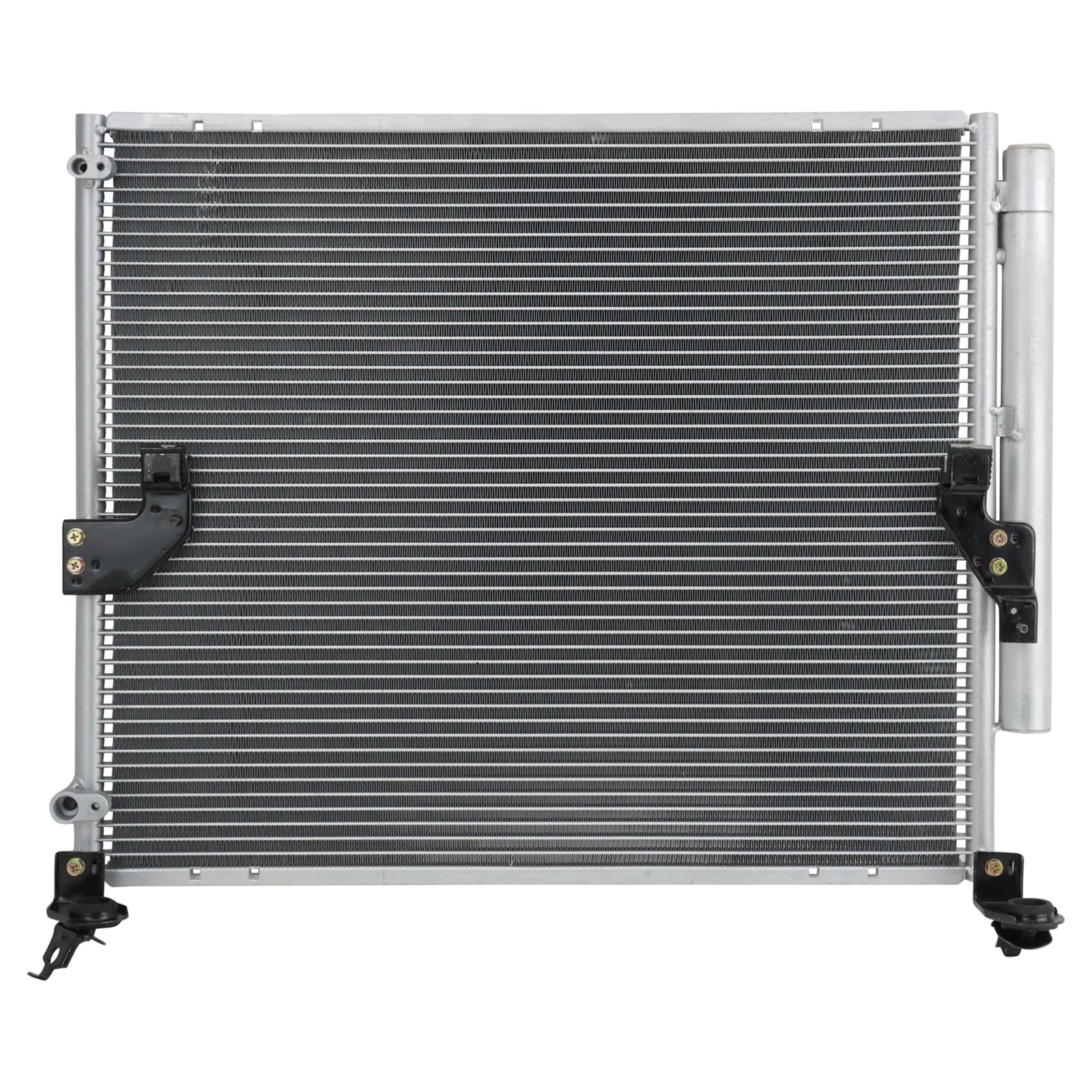 TRQ A/C Condenser and Receiver Drier Assembly Compatible with 2007-2014 Toyota FJ Cruiser