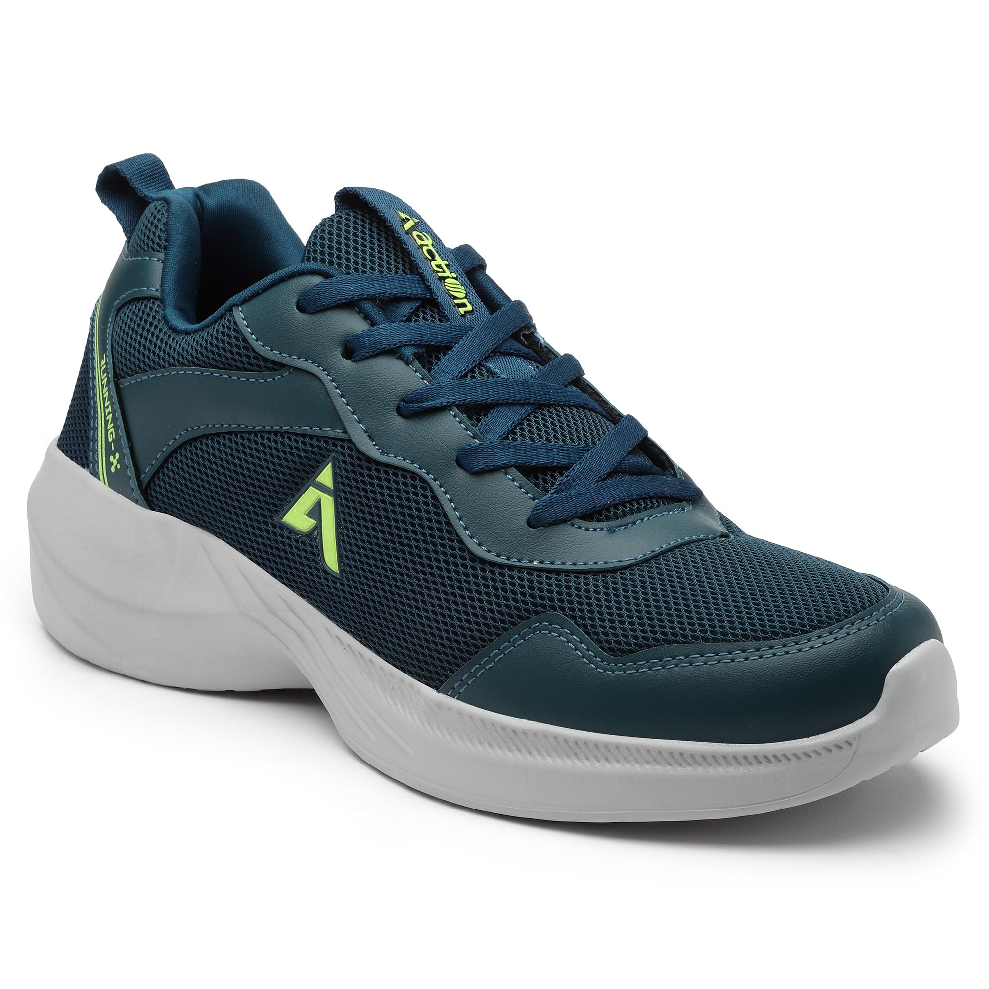 Action-SWIFT-112 Lightweight Comfortable Cushioned Running Sports Shoes for Men Teal (B0CN3HXHX4) Amazon Price History, Amazon Price Tracker