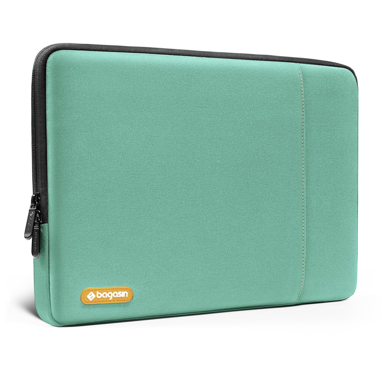 bagasin Laptophülle Case 15–16 Zoll, Laptop Sleeve mit Zubehörfach, kompatibel mit MacBook Air M5 A3448, M4 A3241, M3 A3114(2026–2023), Dell XPS, wasser- und schmutzabweisend mit Eck- und Kantenschutz