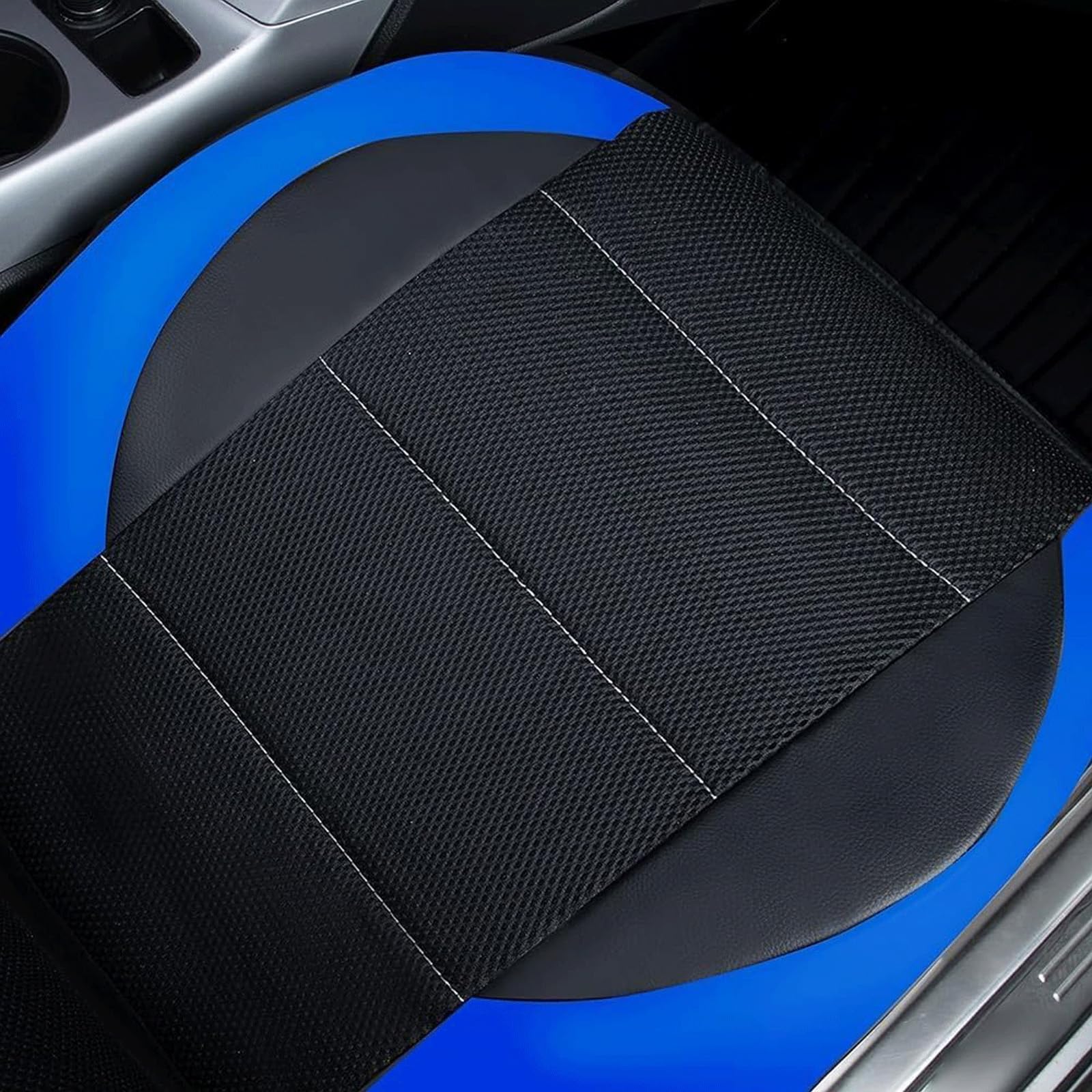 Autositzbezüge Sets Für Fiat 500L Living(351)/500L MPW(351)/500L PRO(330)/500L Trekking(330), Auto Sitzbezüge Leder Sitzschoner Vorne Hinten Schonbezüge Wasserdicht Innenraum Zubehör Autositz