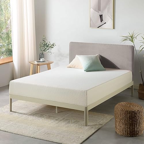 Miniatura 22 de Best Price Mattress - Colchón matrimonial de 6 pulgadas en una caja, espuma viscoelástica de té verde, color blanco