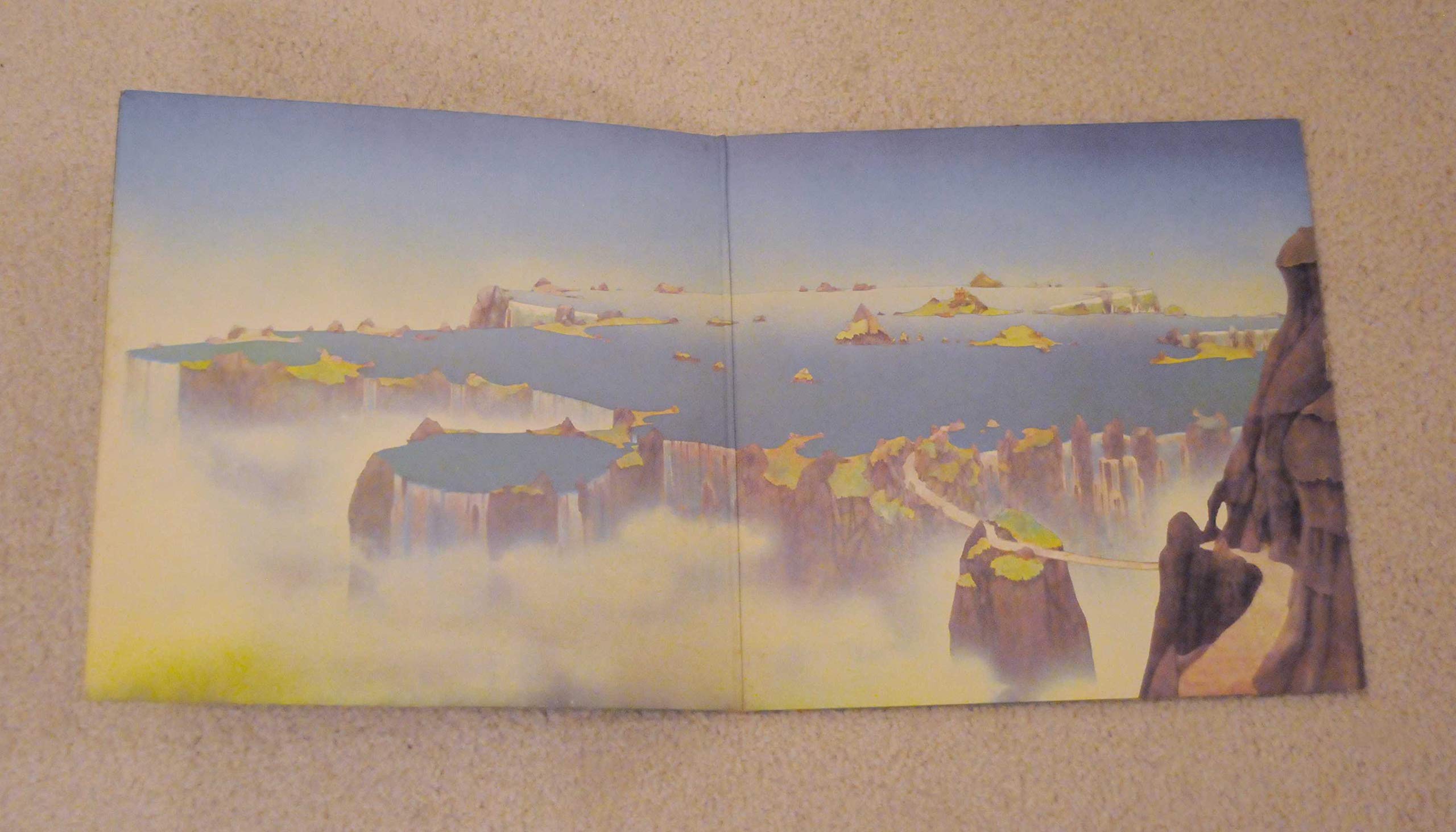 CLOSE TO THE EDGE VINYL LP 1972 YES