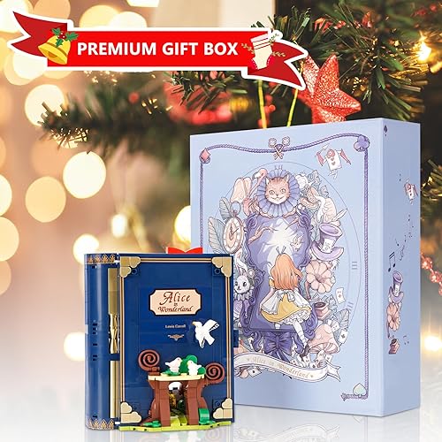 Miniatura 9 de Juego de bloques de construcción de libro de cuento de hadas, juguetes de construcción, juguetes educativos, regalo para cumpleaños, Navidad, Año