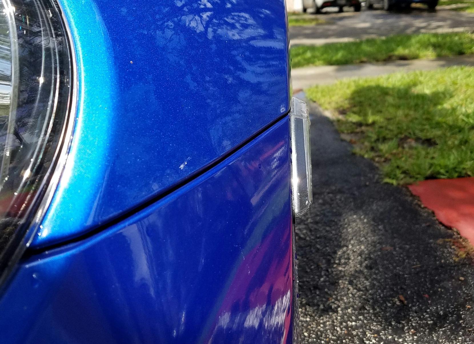 Great sidemarkers, better turn signal than I expected!