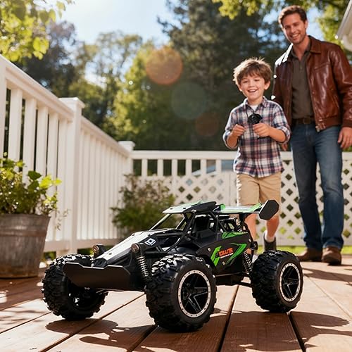 Miniatura 3 de Auto a control remoto, escala 118, vehículo de control remoto de alta velocidad, uso en interiores y exteriores, velocidad de 25 kmh, rango de 131.2