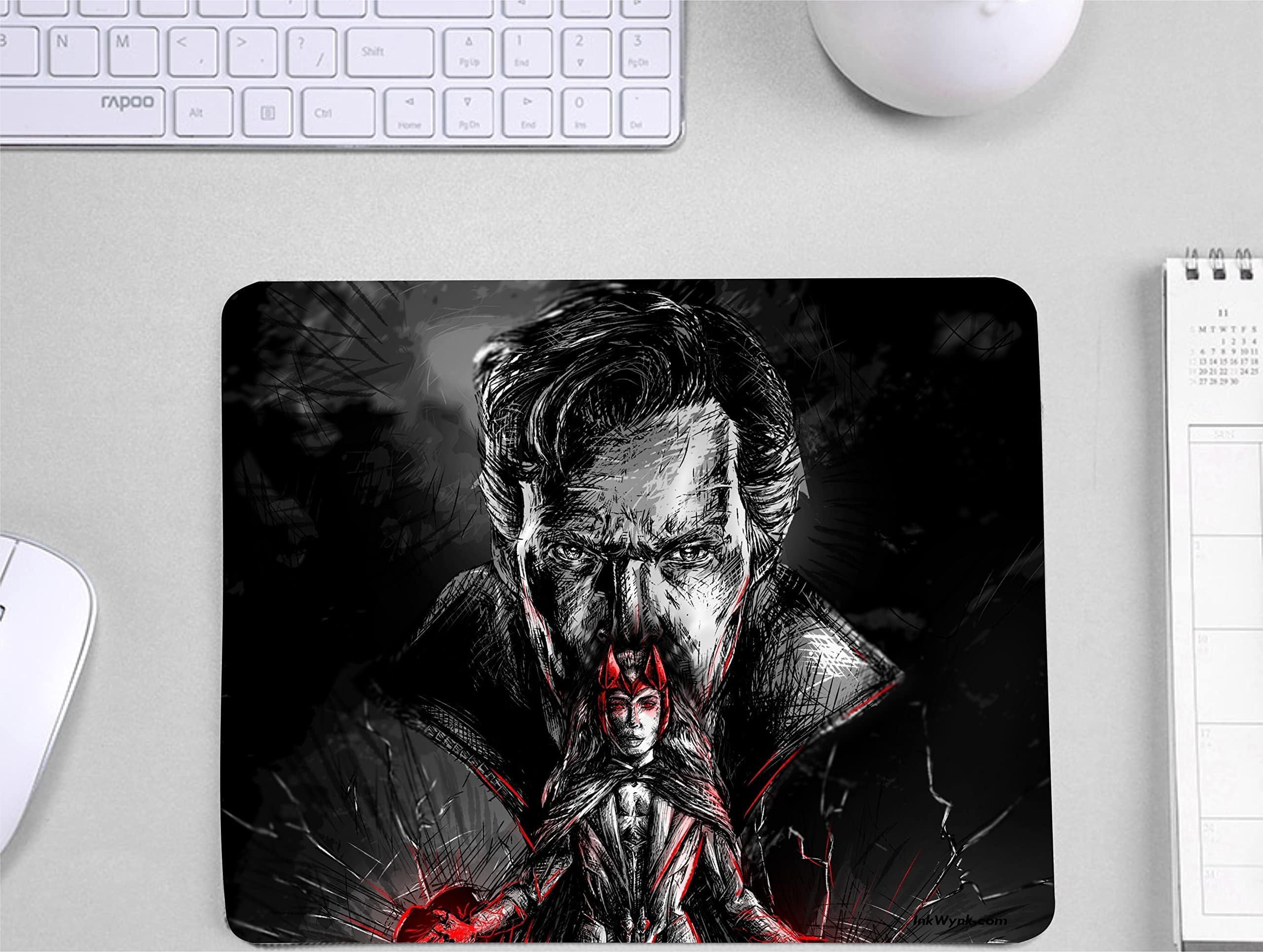 Dr Strange Wanda Mouse pad