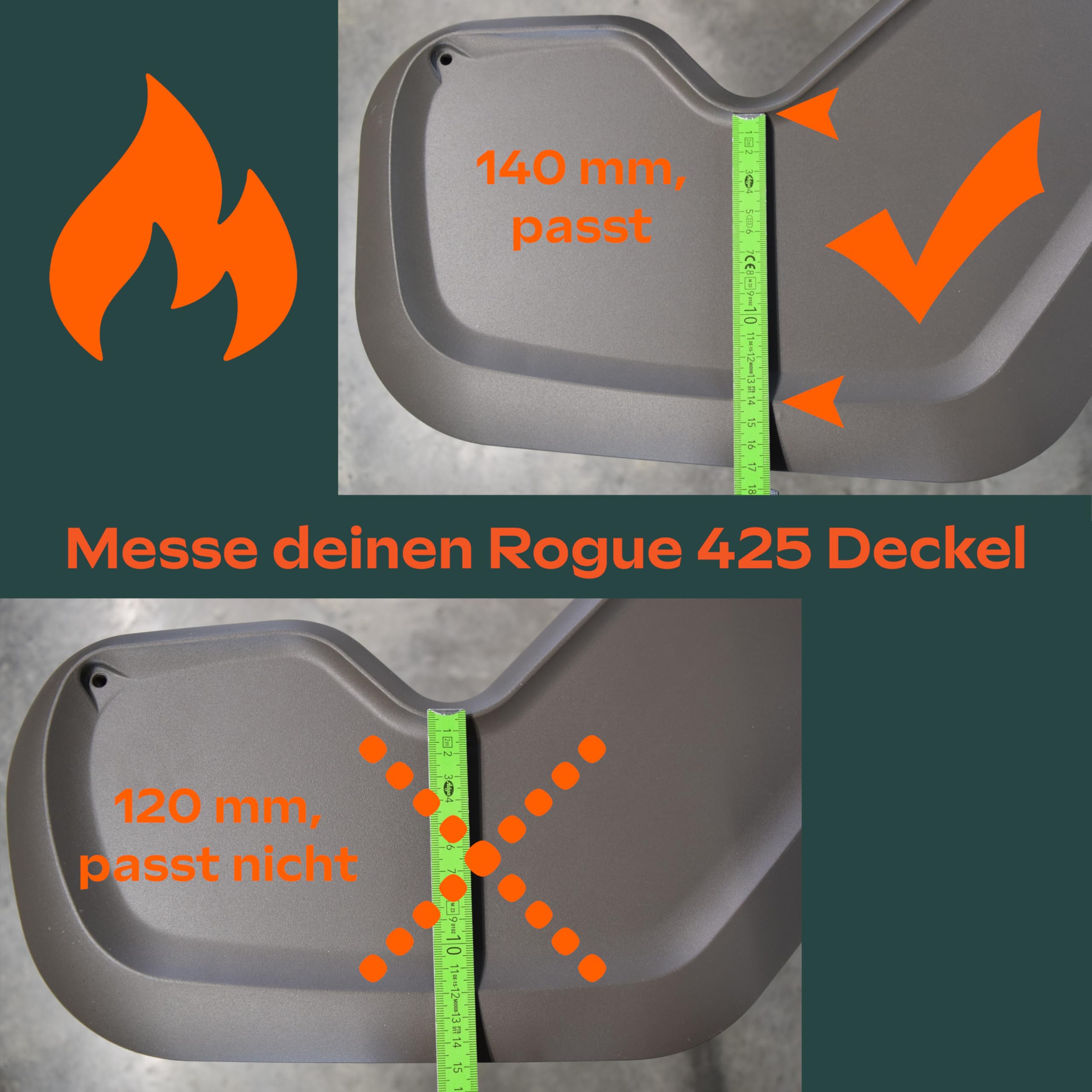 , Rozmiar:Rogue 425