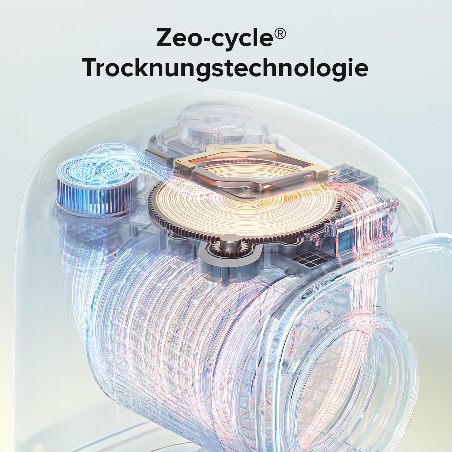 Roborock Zeo Mini Waschtrockner 1 kg Waschen 0,5 kg Trocknen Zeo-cycle Niedertemperatur-Trocknung LintClear Selbstreinigungssystem Intelligente Dosierung 20+ Programme