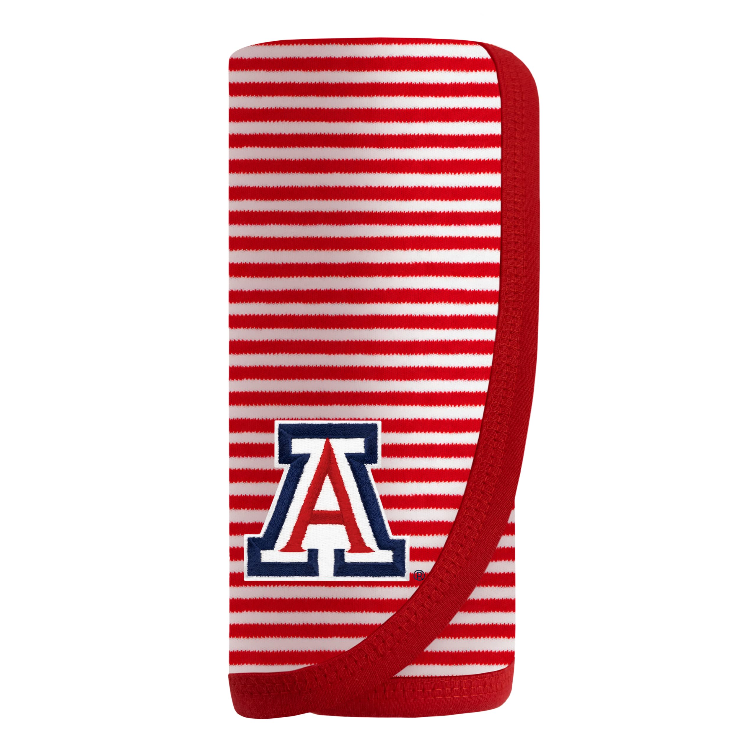 Creative Knitwear College Baby NCAA Infant Striped/Solid Blanket, Unisex, One Size 37.5 X 33.5