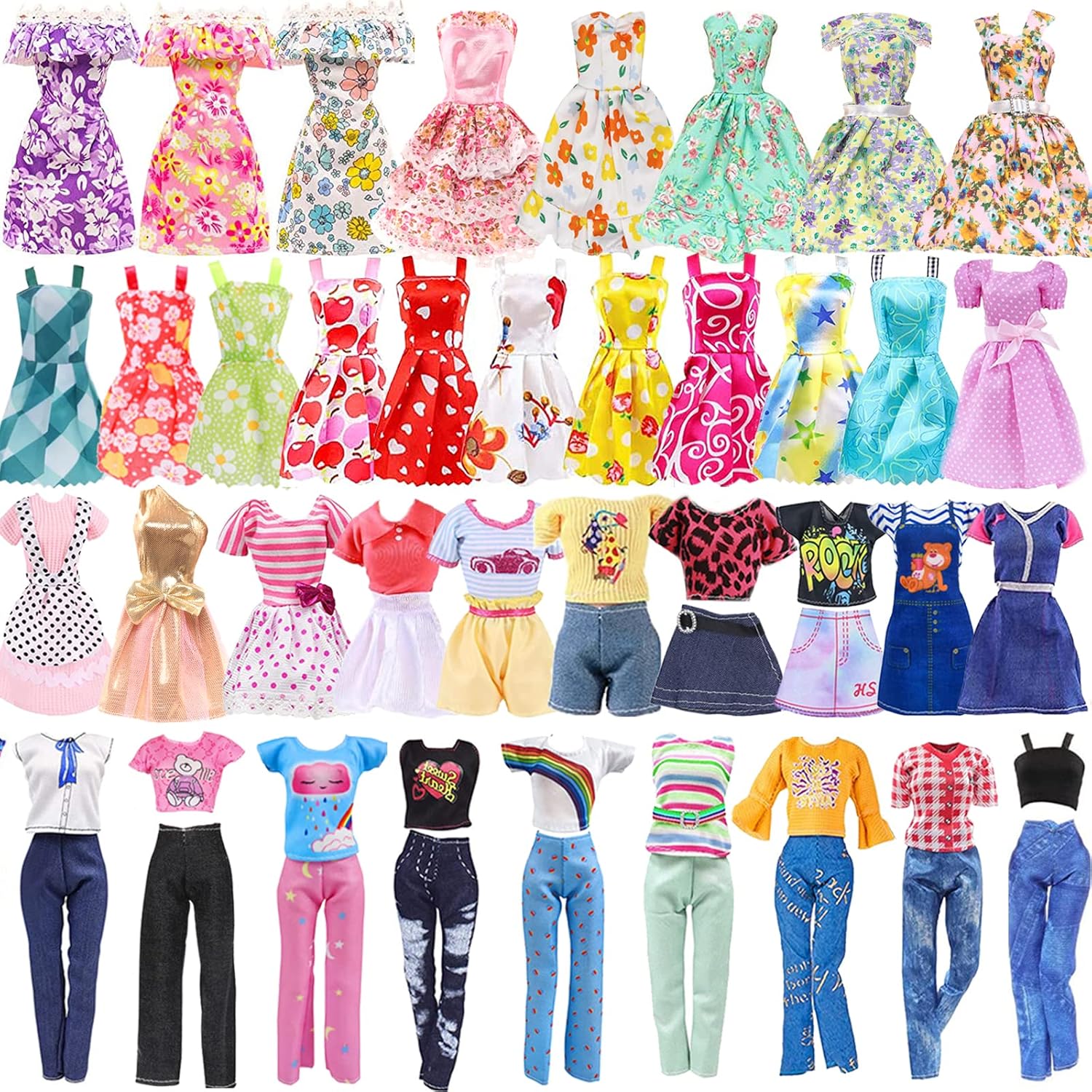 16 Pcs 11.5 Inch Doll Clothes and Accessories for Doll