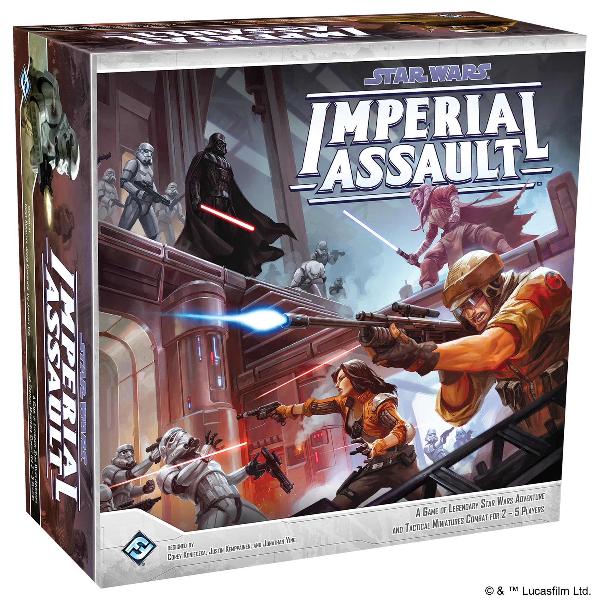 Star Wars Juego de Mesa de Asalto Imperial», 2 a 5 jugadores
