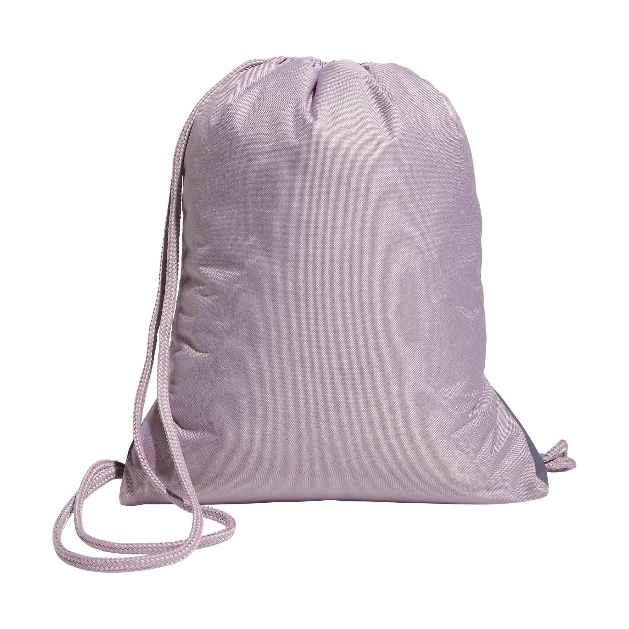 adidas Alliance Sackpack Drawstring Backpack Gym Bag, Light Purple Jersey/Fig/Silver, One Size