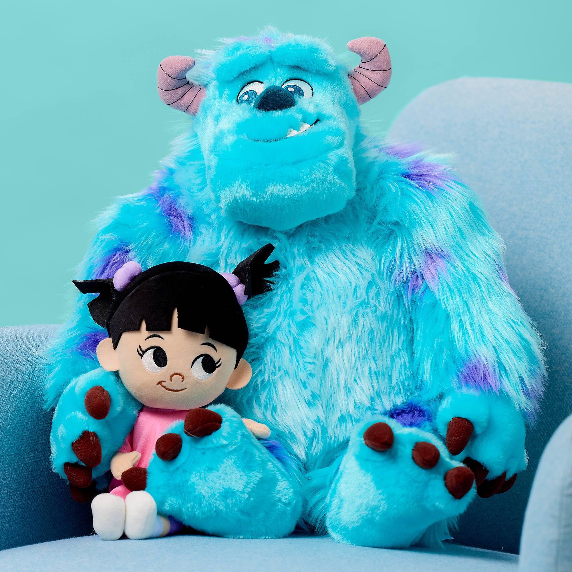 Disney Store Official Sulley & Boo Soft Toy, Monsters, Inc.