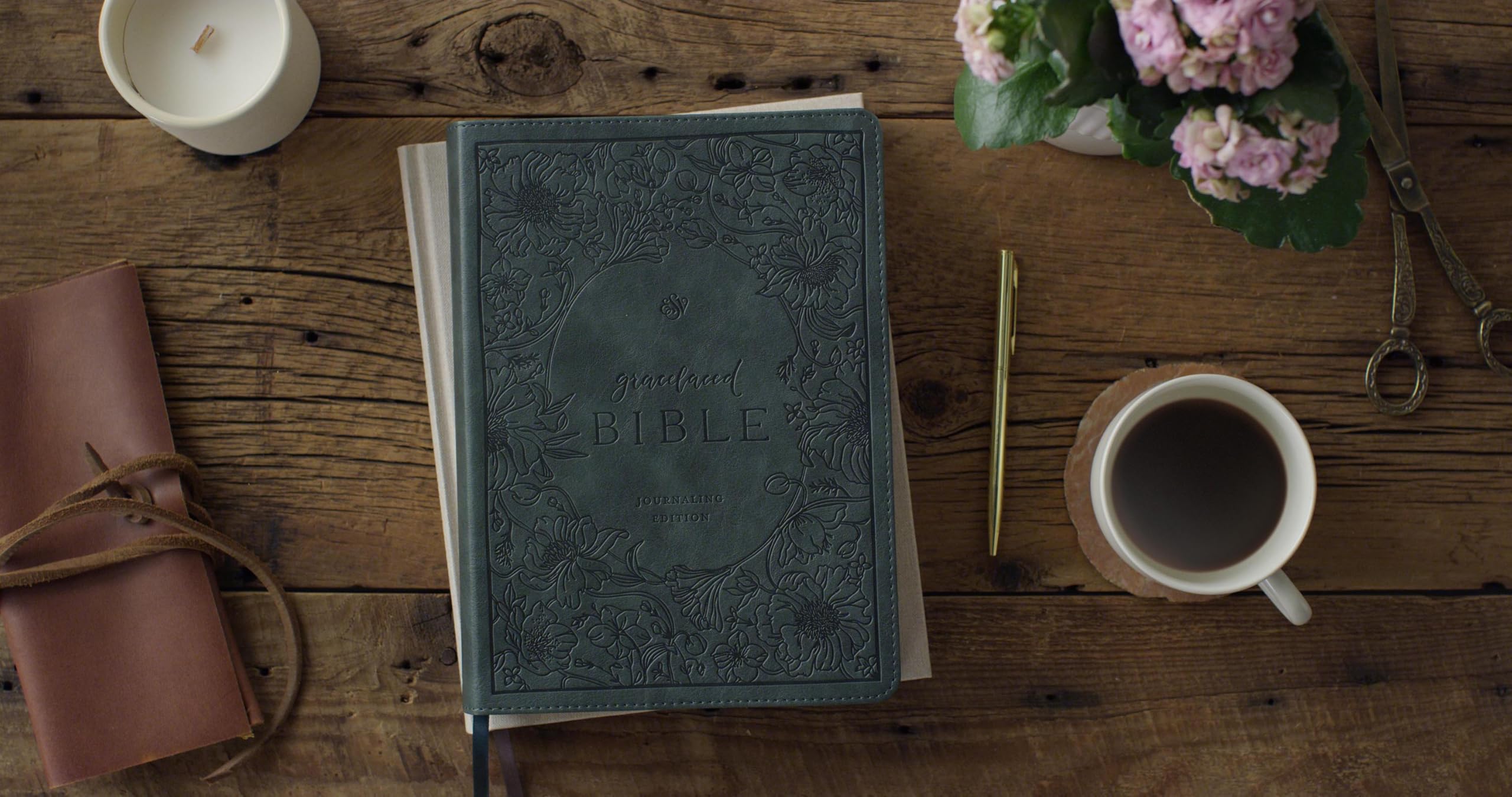 ESV GraceLaced Bible, Journaling Edition (TruTone, Quiet Forest)
