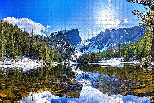 Miniatura 5 de Frankfurt Skyline Alemania rompecabezas para adultos 1000 piezas de madera regalo de viaje recuerdo