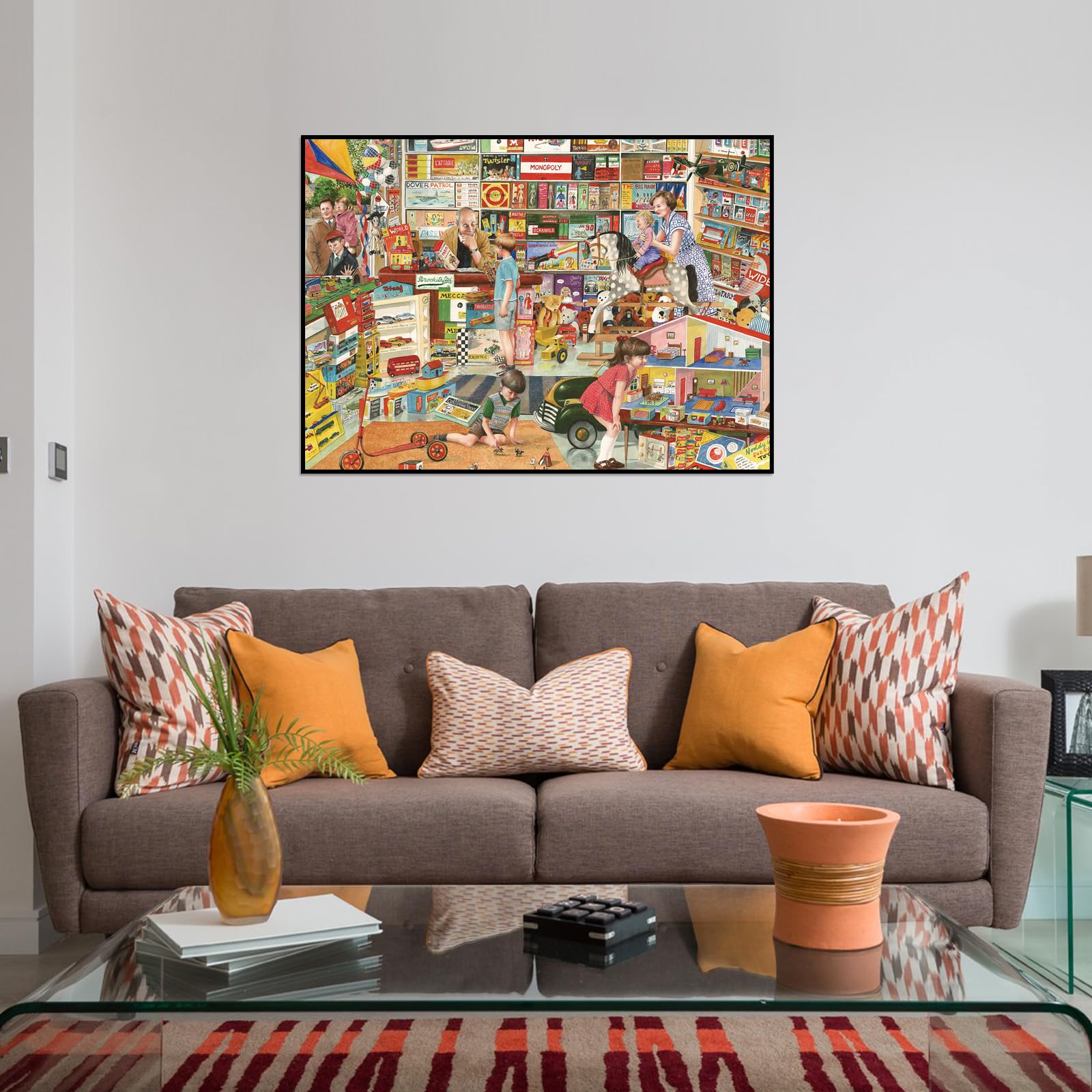 Amazon | CHengQiSM 1000ピース ジグソーパズル おもちゃ屋 パズル