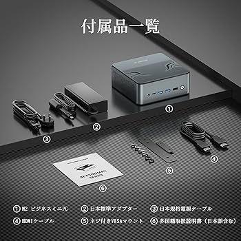 新品BOSGAME M2 ミニPC Ryzen9 7940HS 1TB DDR5 41bqrCfHx2L.jpg