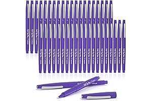 Luminous Purple Flair Felt Tip Pens: Unleash Creative Expression