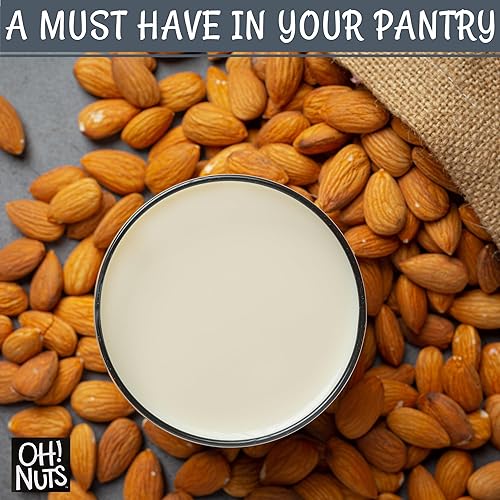 Miniatura 8 de Oh! Nuts Paquete a granel de almendras crudas, nueces de almendra a granel para aperitivos y hornear, almendras enteras totalmente naturales y altas