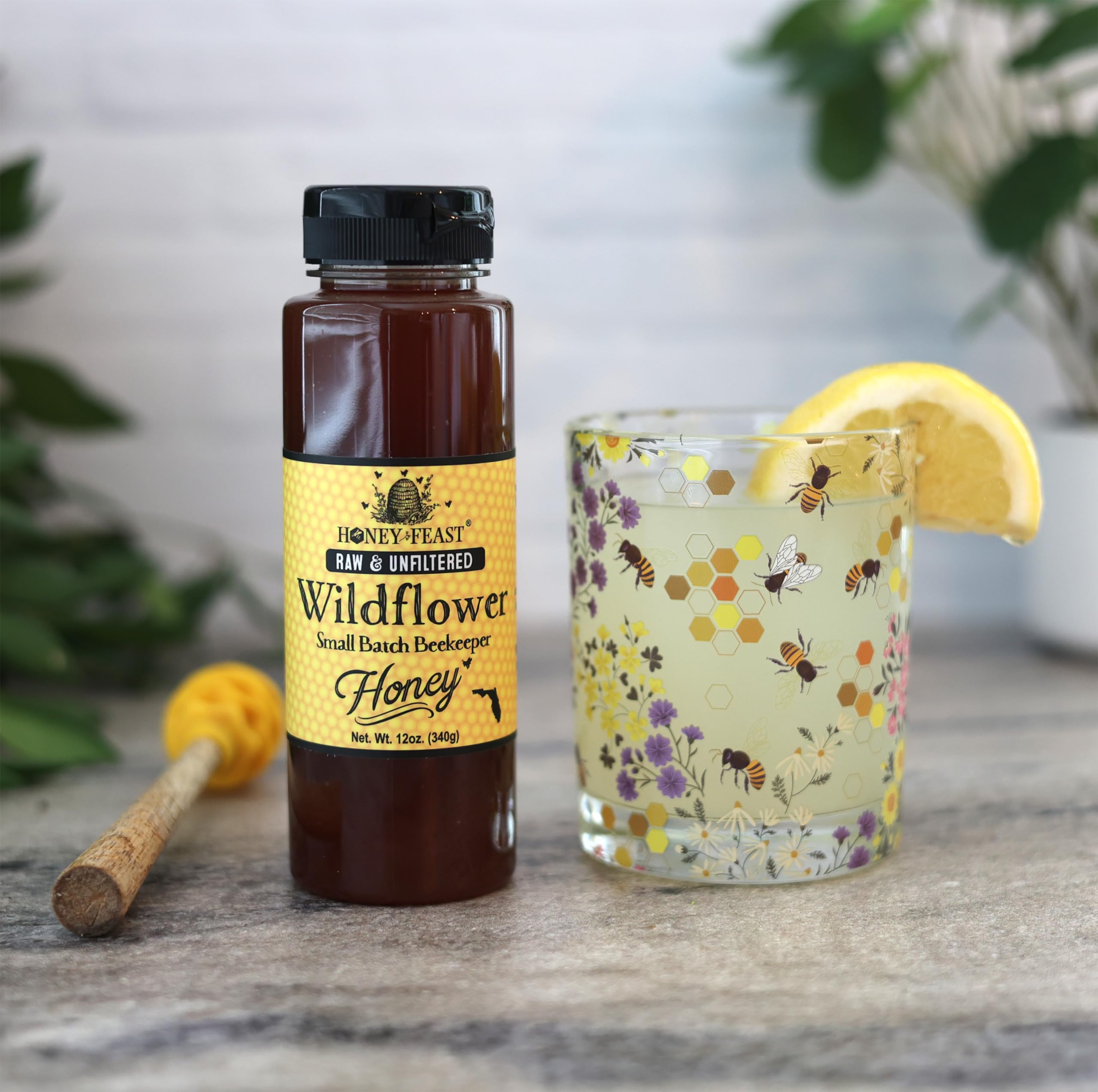 Amazon.com : Honey Feast, Honey Wild Flower, 12 Ounce : Everything