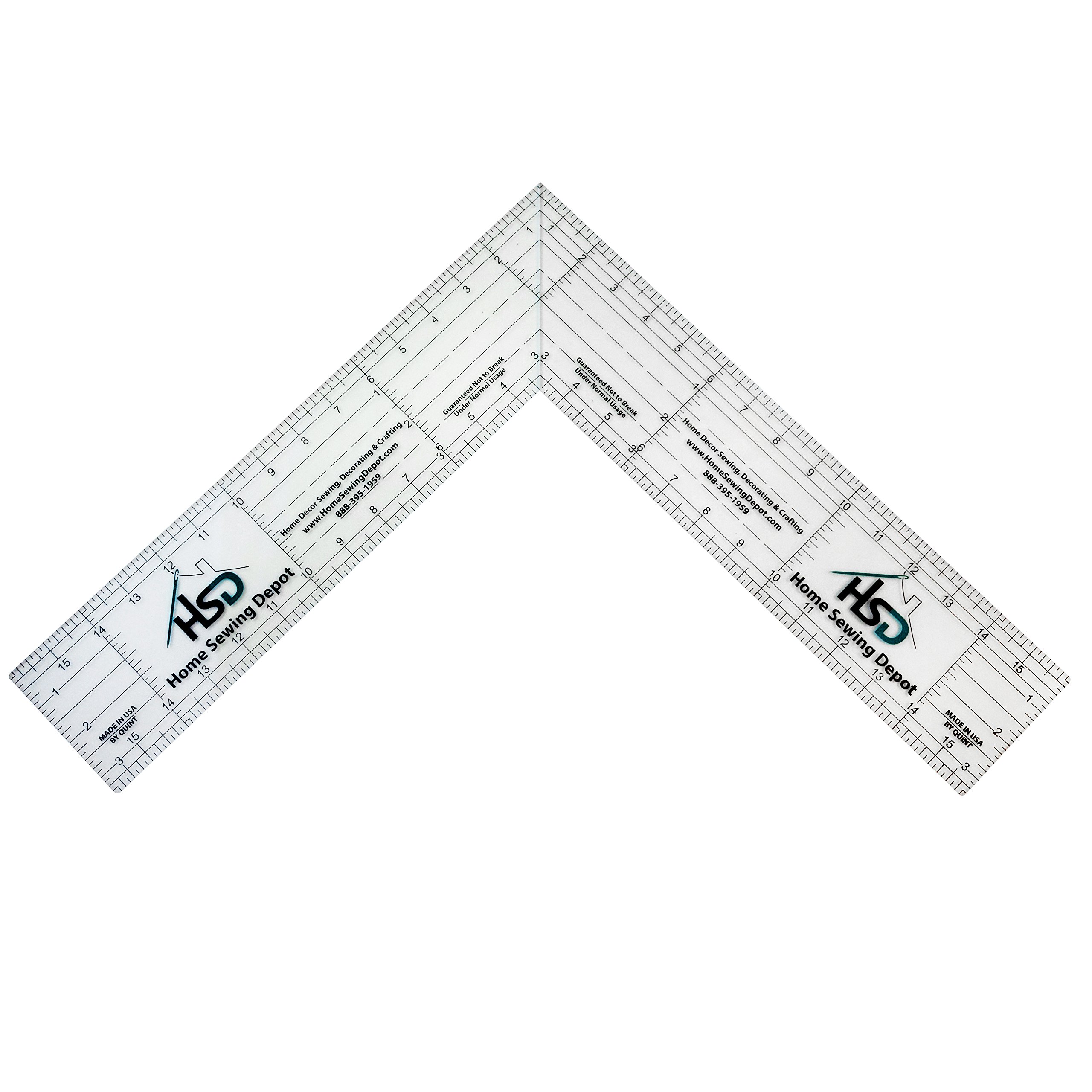 Reca Ruller Foldable Folding Quilting Ruler