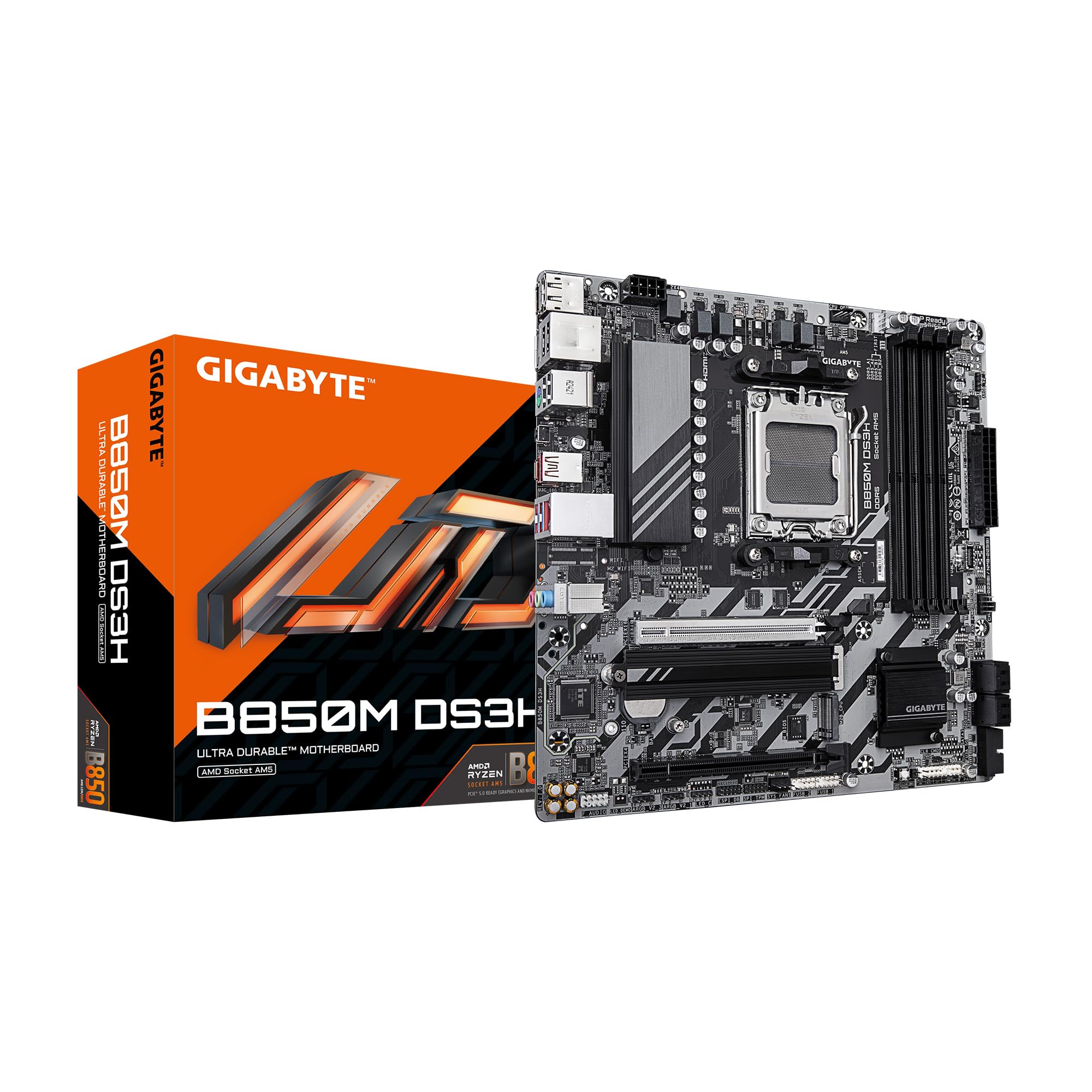 新品未使用 GIGABYTE B850M DS3H ICE DDR5 AM5 B850M DS3H ICE Key Features | Motherboard - GIGABYTE Global