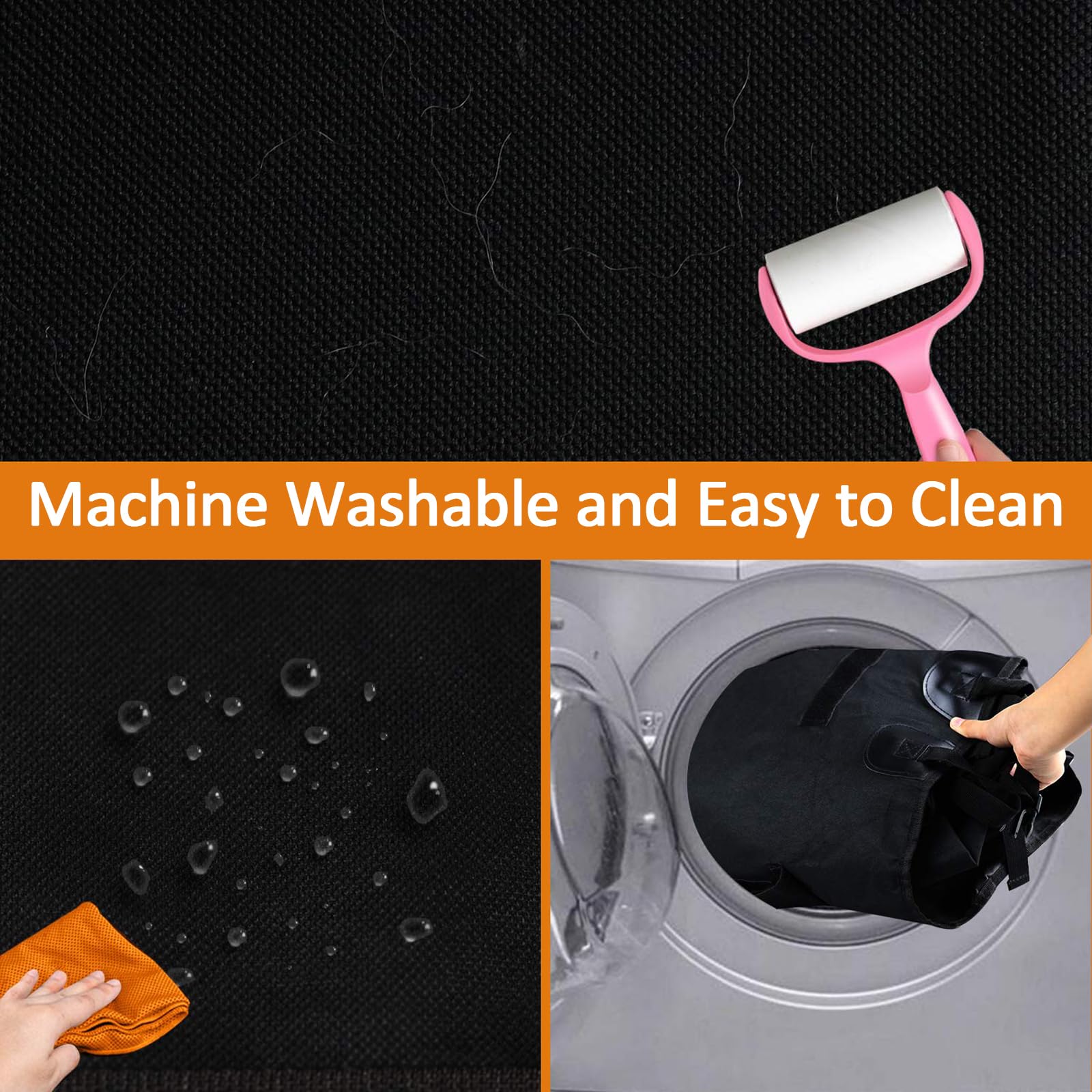 Telo Bagagliaio Auto per Cani, per Audi Q3 Sportback 2020-2024 Bagagliaio Copertura Protezione Cane Fodere Sedili Antistrappo