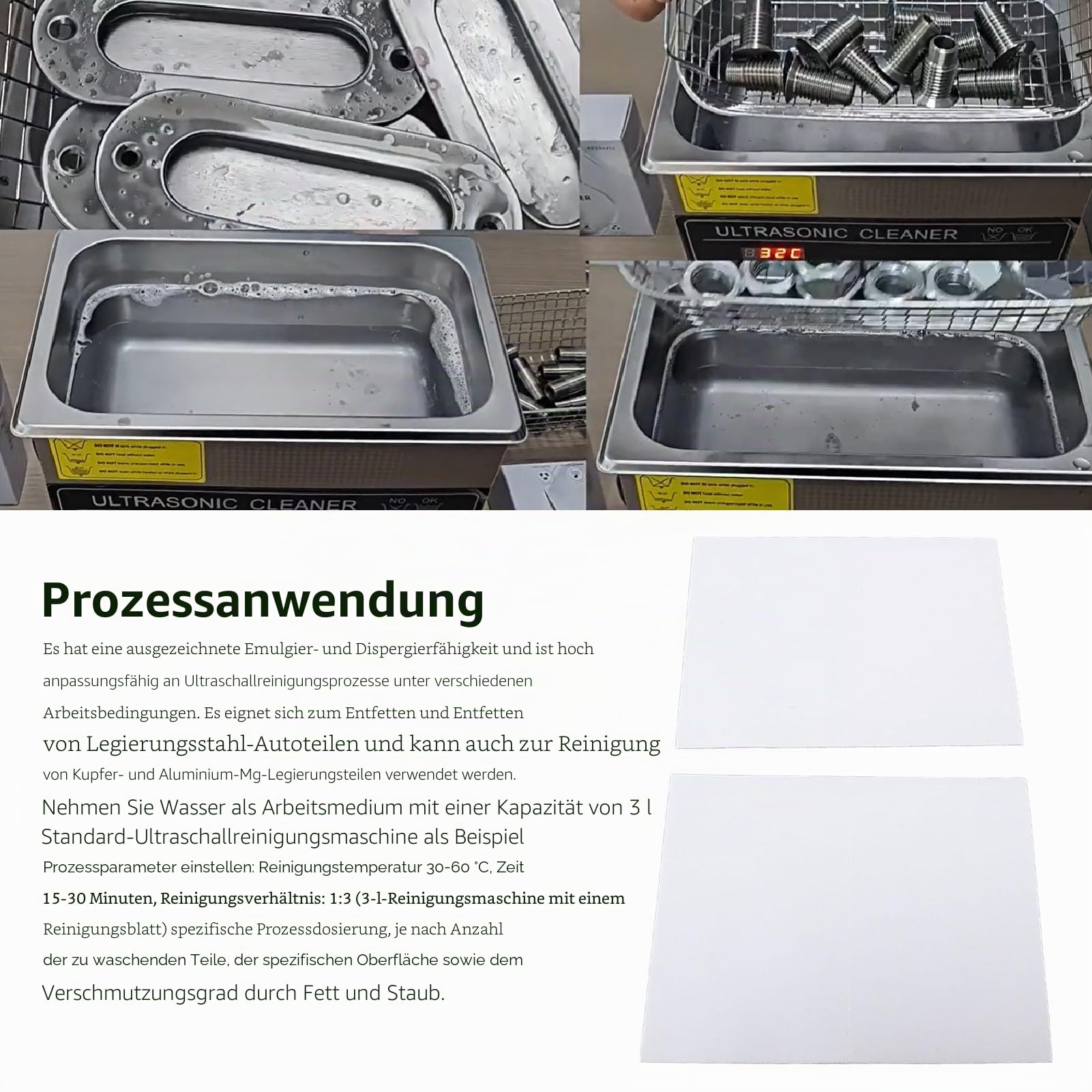 Reinigungsmaschinen-Reinigungsblatt, 40-teiliges Reinigungsblatt für Tintenstrahldrucker, Scanner-Reinigungsblätter für Computer, Kopierer, Faxwalze, Reinigungsblatt-Set