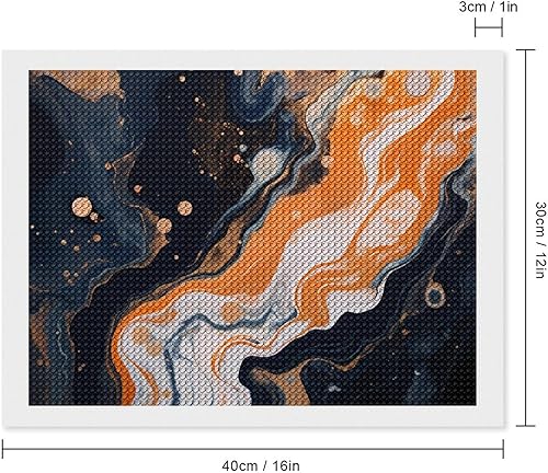 Miniatura 8 de Kit de pintura de diamante de lobo, arte de diamantes 5D con diamantes redondos para decoración de pared del hogar y regalos (8 x 12 pulgadas)