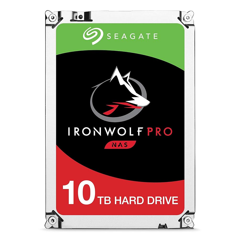 内蔵型ハードディスクドライブ 10TB IronWolf ProHDD 3.5 ST10000NE0004 Amazon | Seagate IronWolf Pro 10TB Enterprise NAS 内蔵HDD