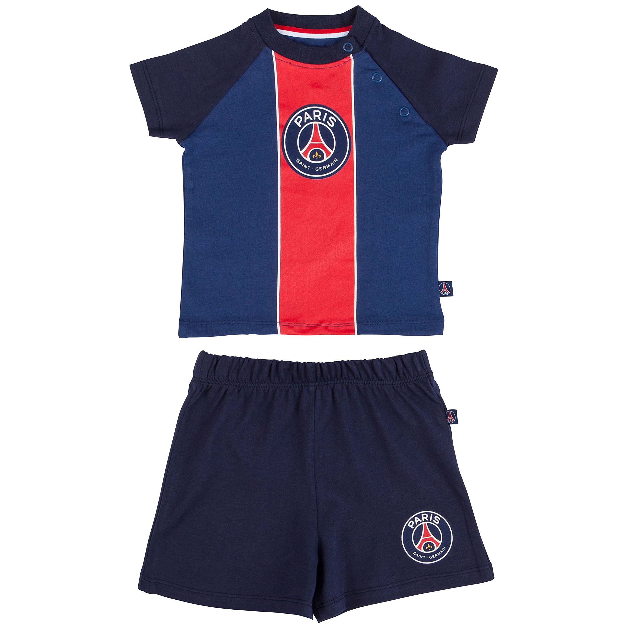 Paris Saint-Germain T-Shirt + Short PSG - Collection Officielle Taille bébé garçon