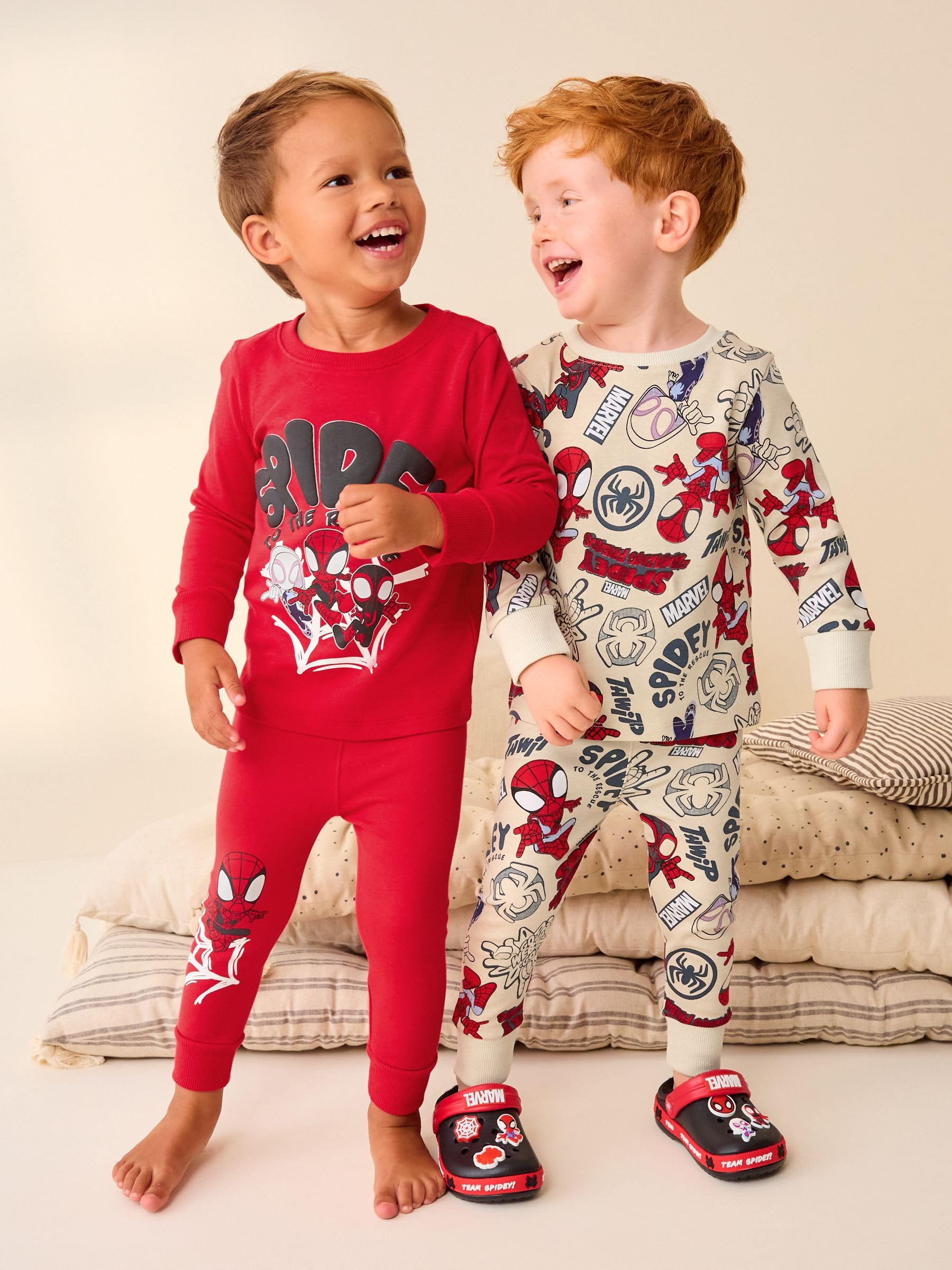 NEXT Jungen Kuschelpyjama, 2er-Pack