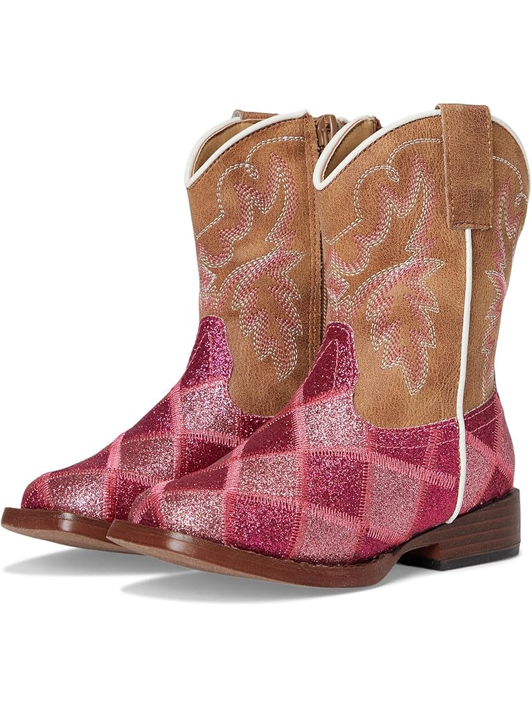 Pink Roper Glitter Blocks (Toddler)