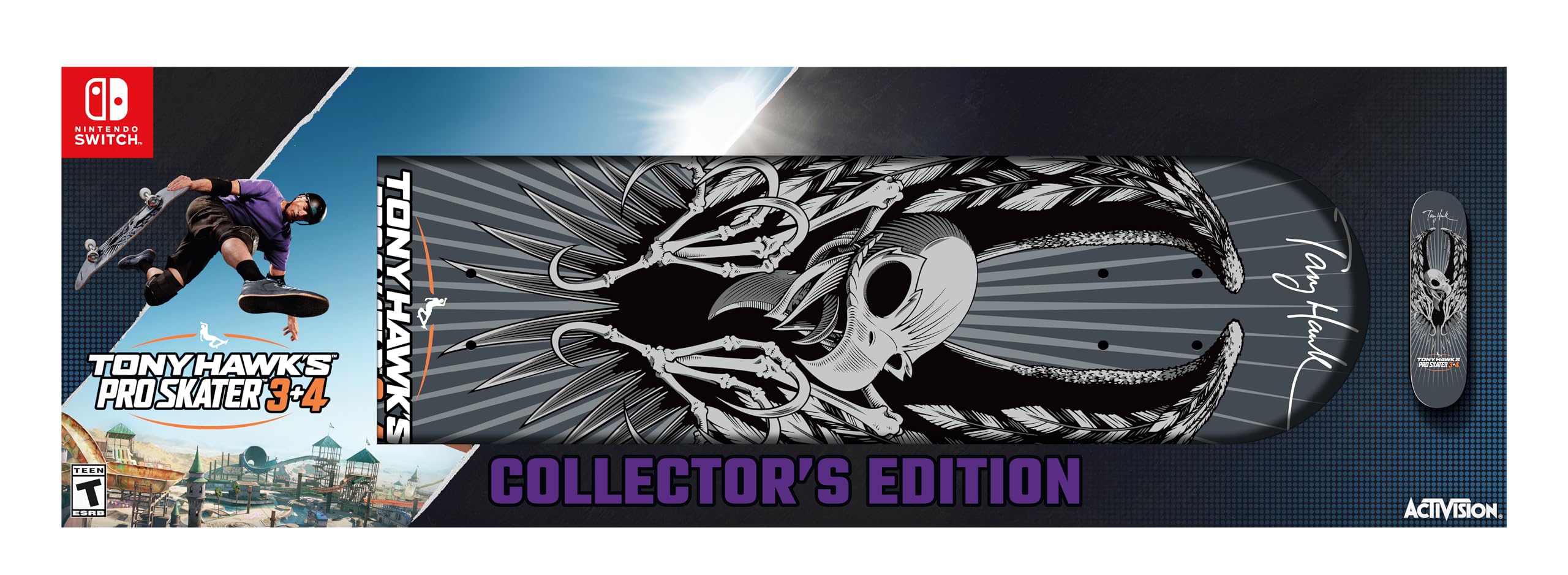 Tony Hawk 3+4 Remastered CE Nintendo Switch - collectors Edition Edition