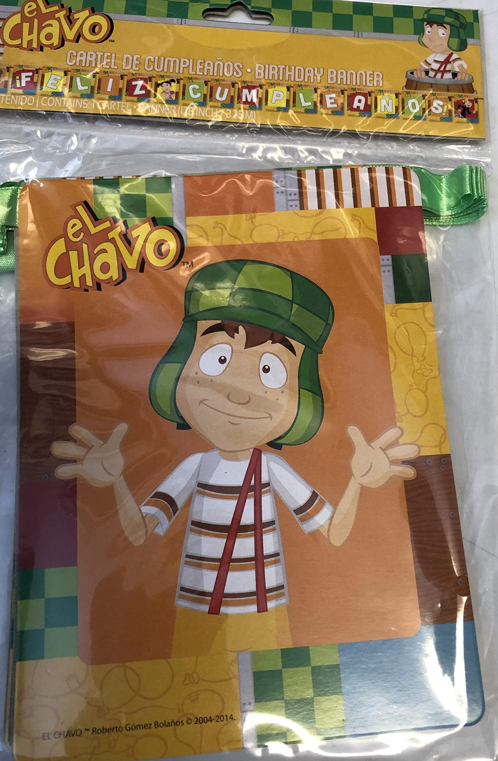 El Chavo del Ocho Party Jointed Banner Favor Happy Birthday Decoration Supplies