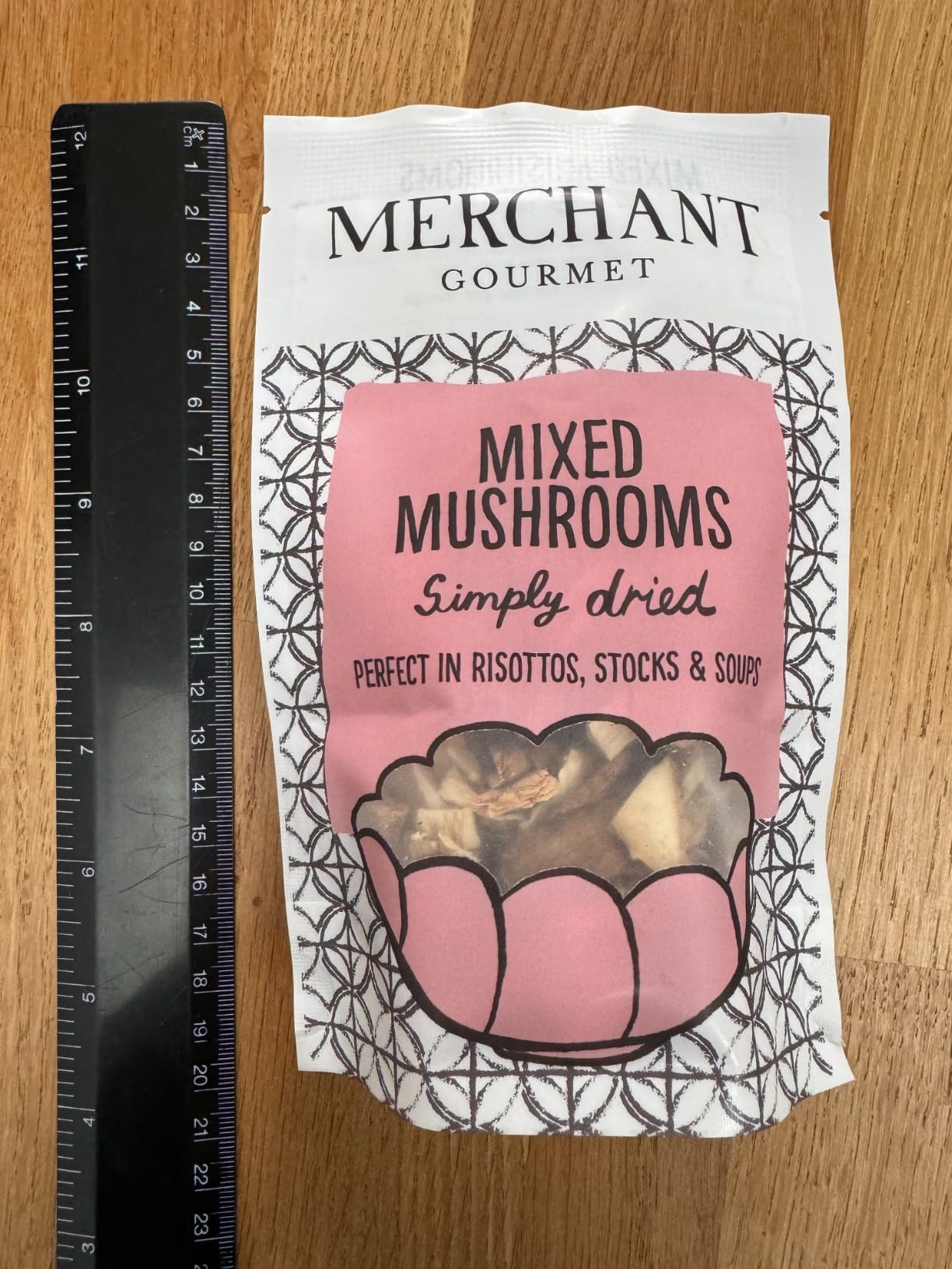 Merchant Gourmet Dried Mixed Mushrooms Soak & Cook Delicious Mix of Oyster, Shiitake