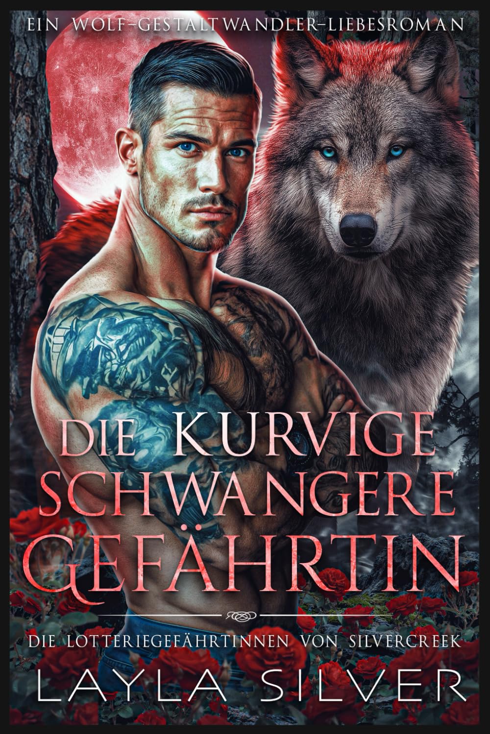 Die kurvige schwangere Gefährtin: Ein Wolf-Gestaltwandler-Liebesroman (Die Lotteriegefährtinnen von Silvercreek)