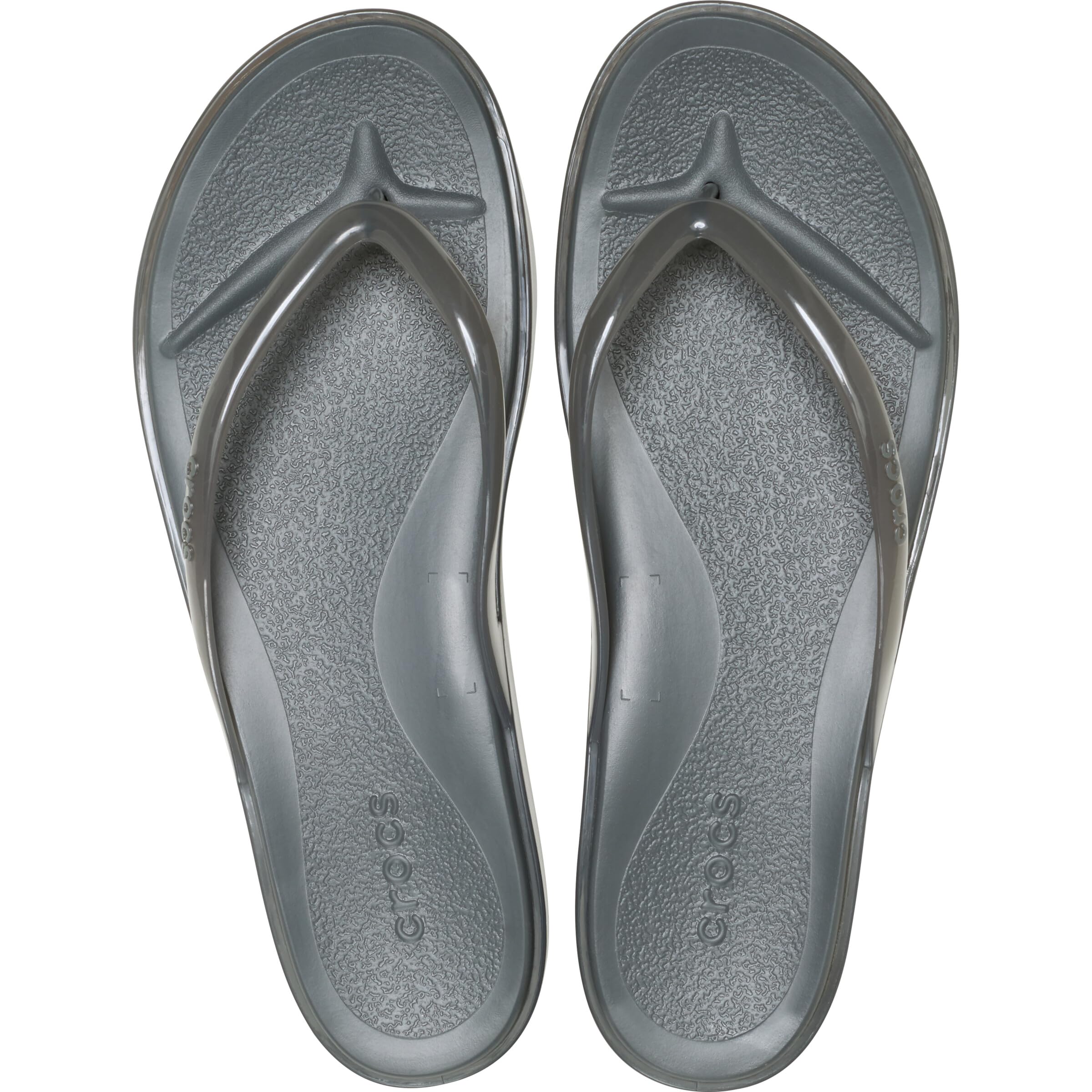 Crocs Miami Jelly Round Toe Flip TonguesFemme
